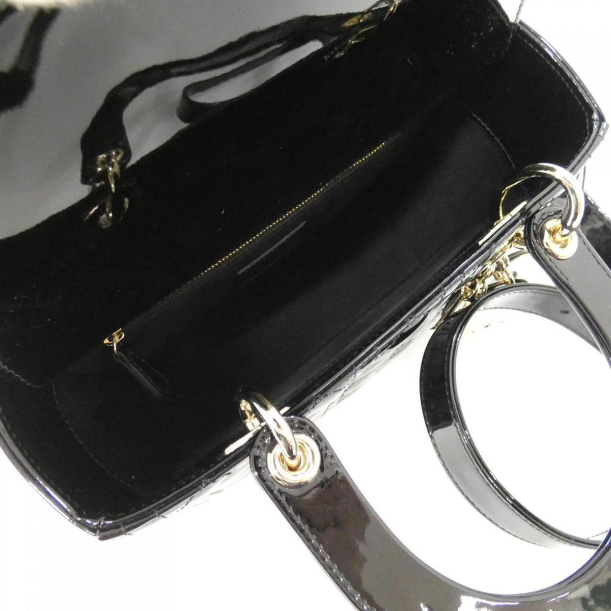 Christian Dior Black Leather Handbag (Pre-Owned)
