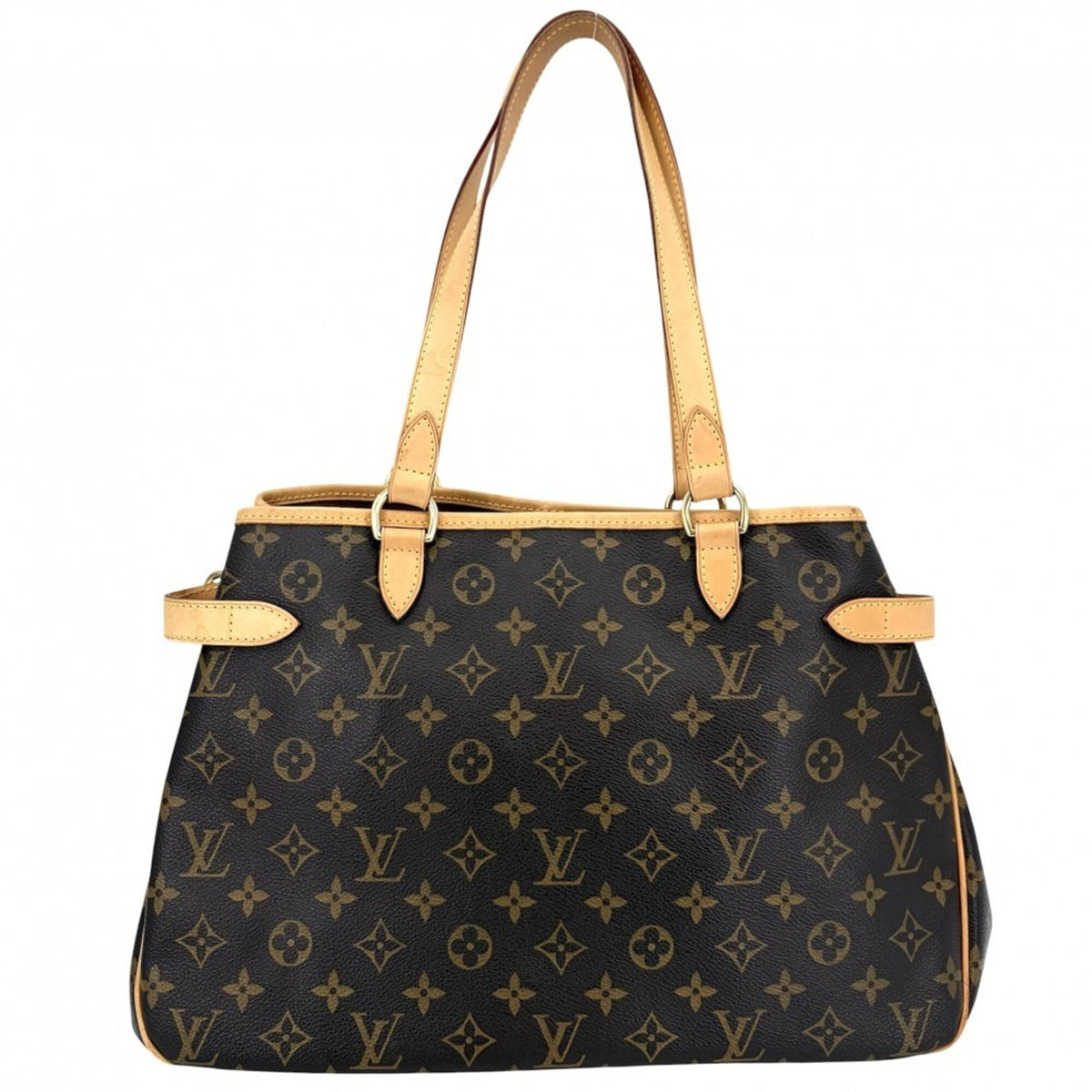Louis Vuitton Brown Monogram Canvas Handbag Tote Bag (Pre-Owned)