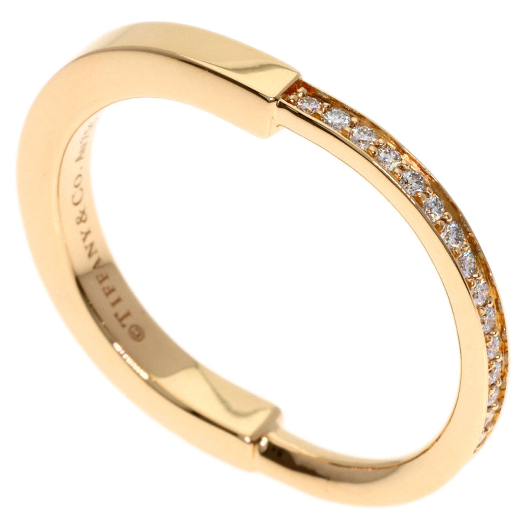 Tiffany Pink Gold (18K) Band Ring (Pre-Owned)