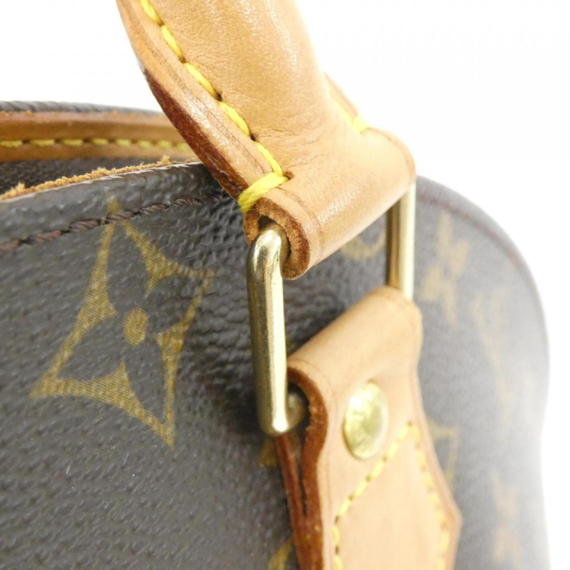 Louis Vuitton Marron Coated Canvas Handbag (Pre-Owned)