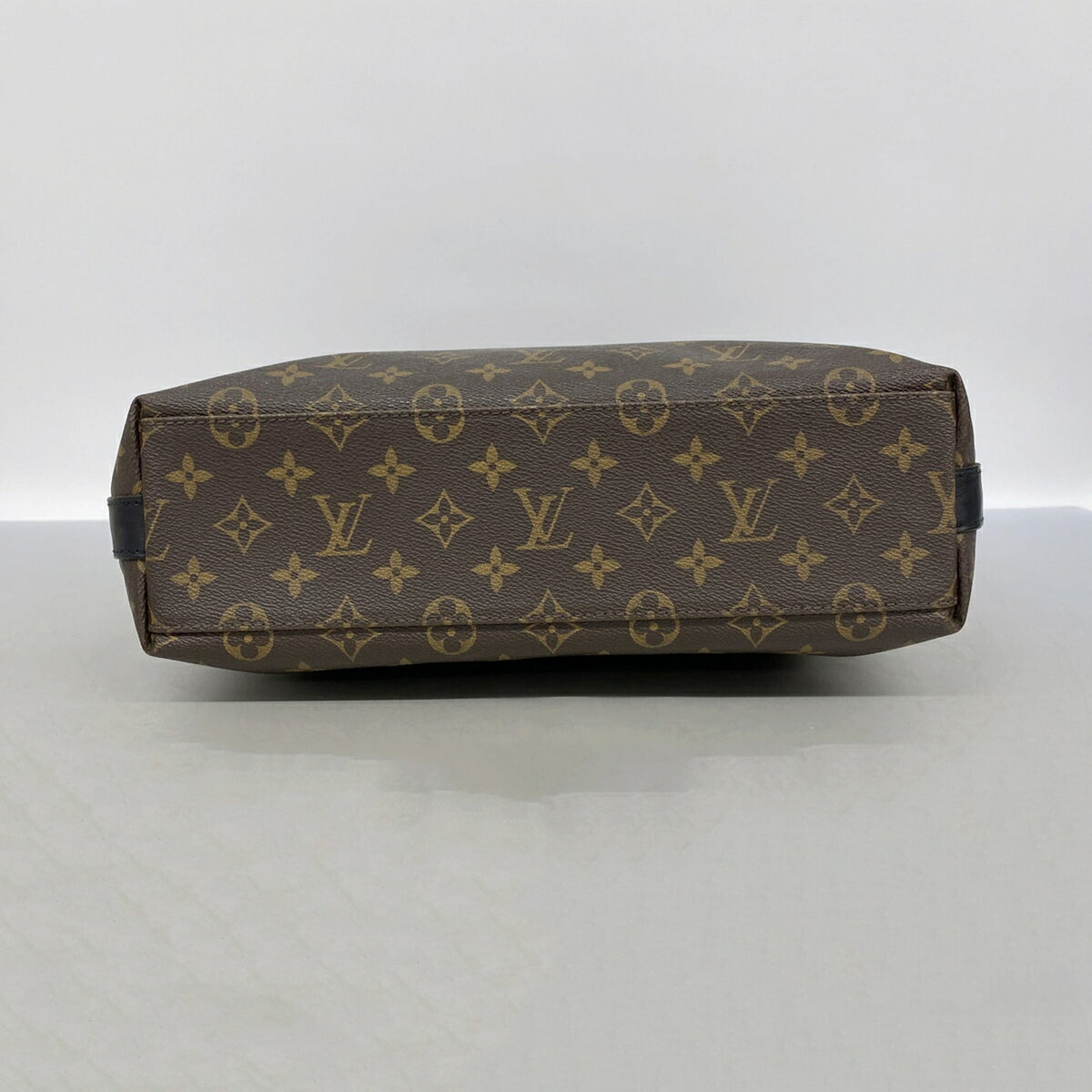 Louis Vuitton Black Brown Tote Bag (Pre-Owned)
