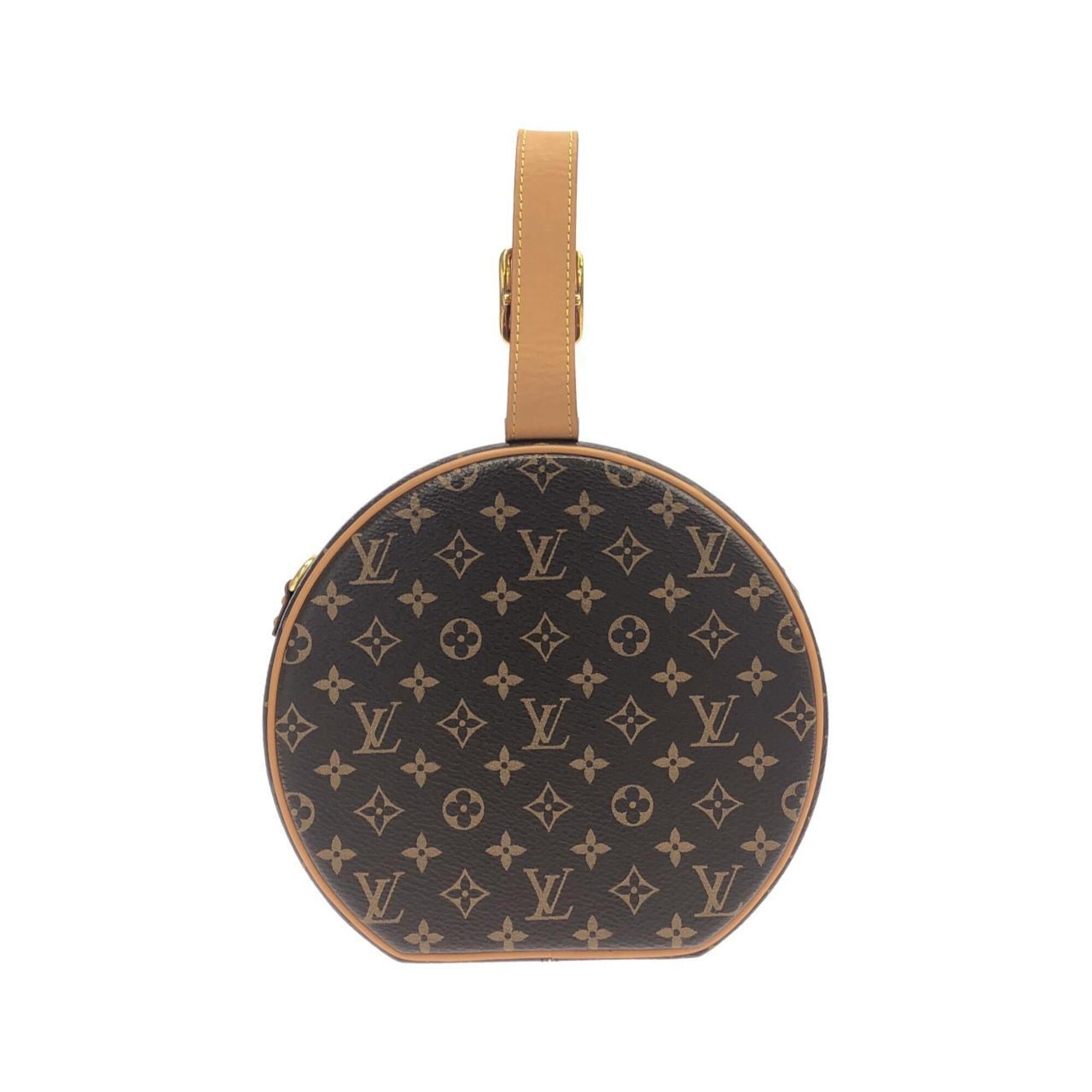 Louis Vuitton Marron Coated Canvas Handbag (Pre-Owned)