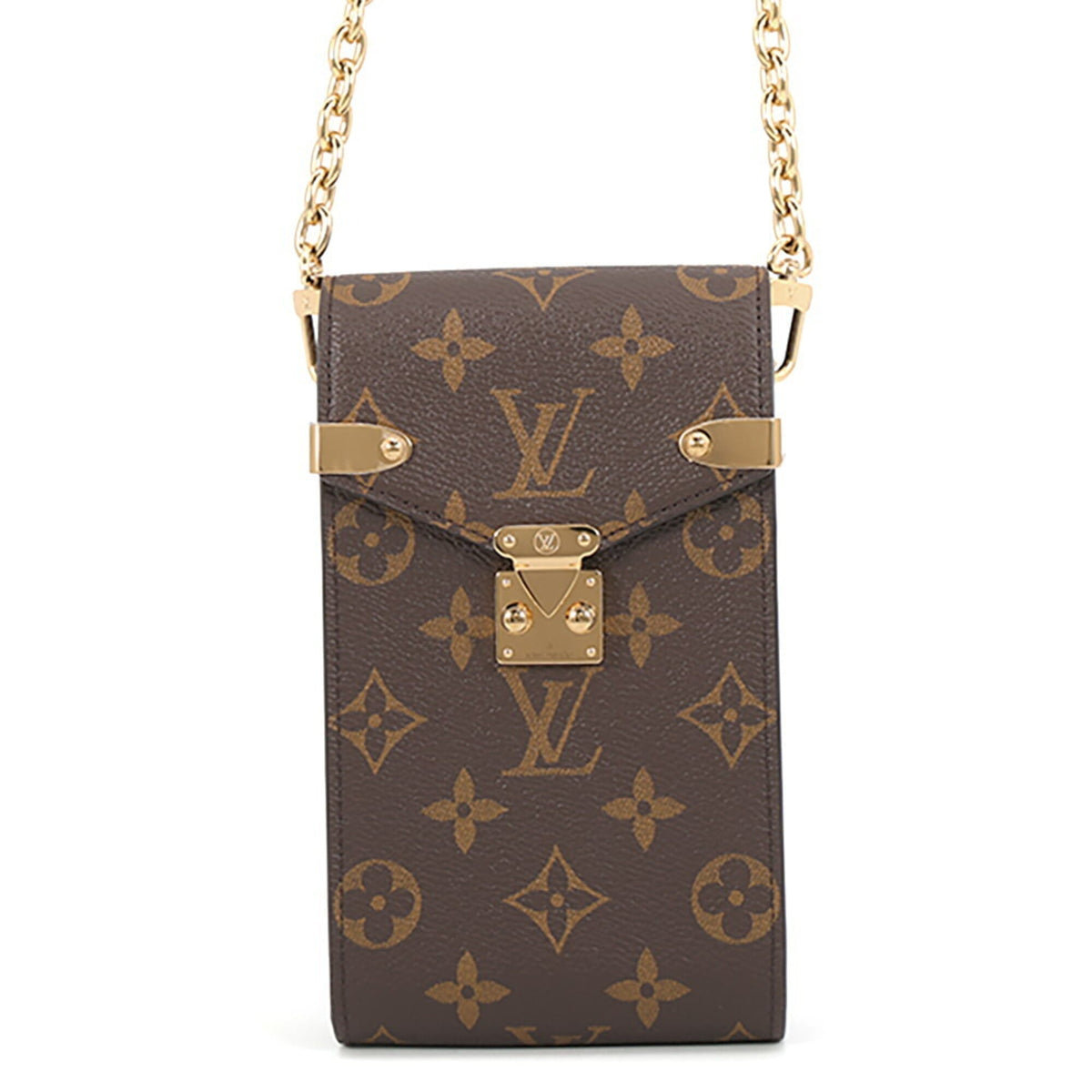 Louis Vuitton Brown Monogram Handbag Pochette (Pre-Owned)