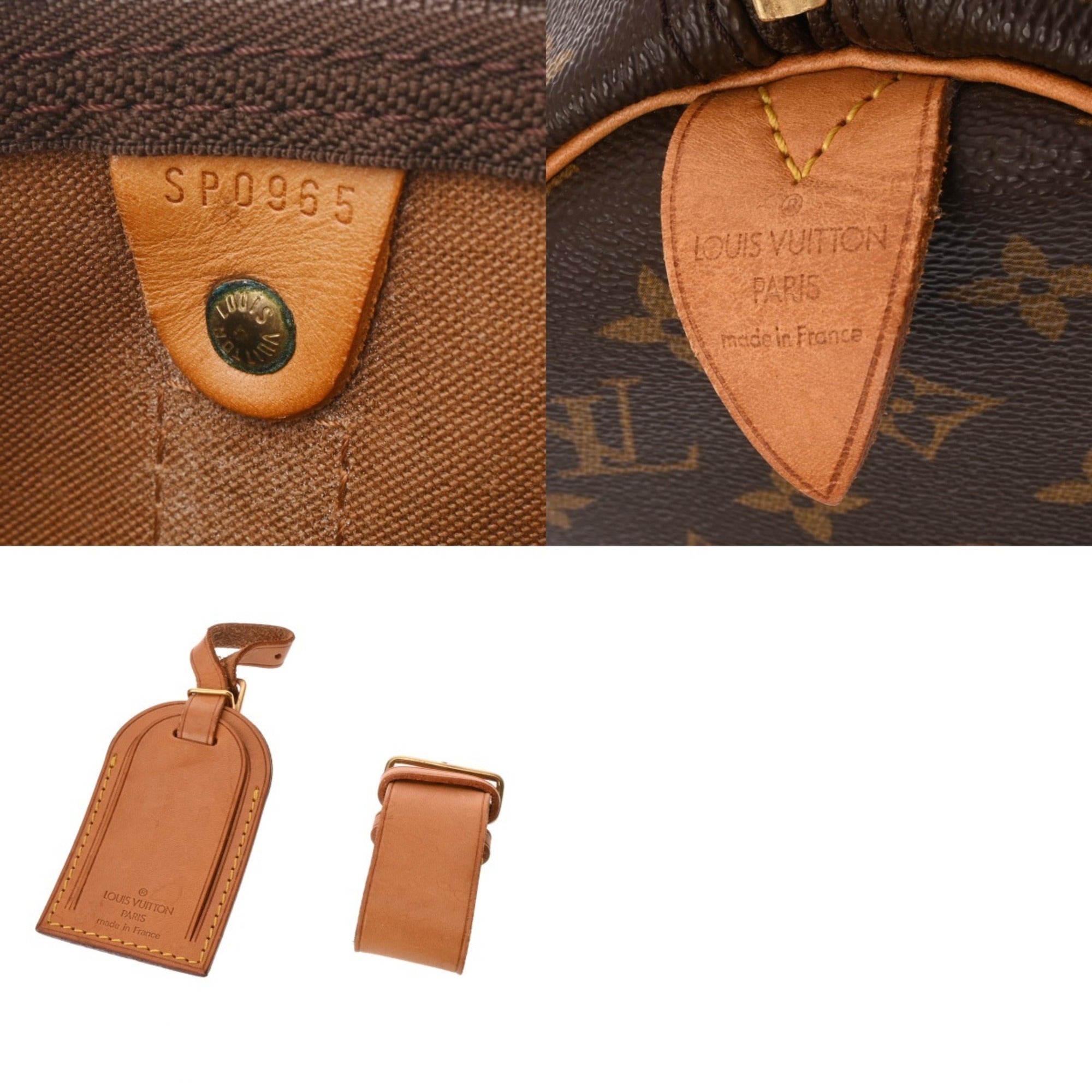Louis Vuitton Brown Monogram Monogram Boston Bag (Pre-Owned)