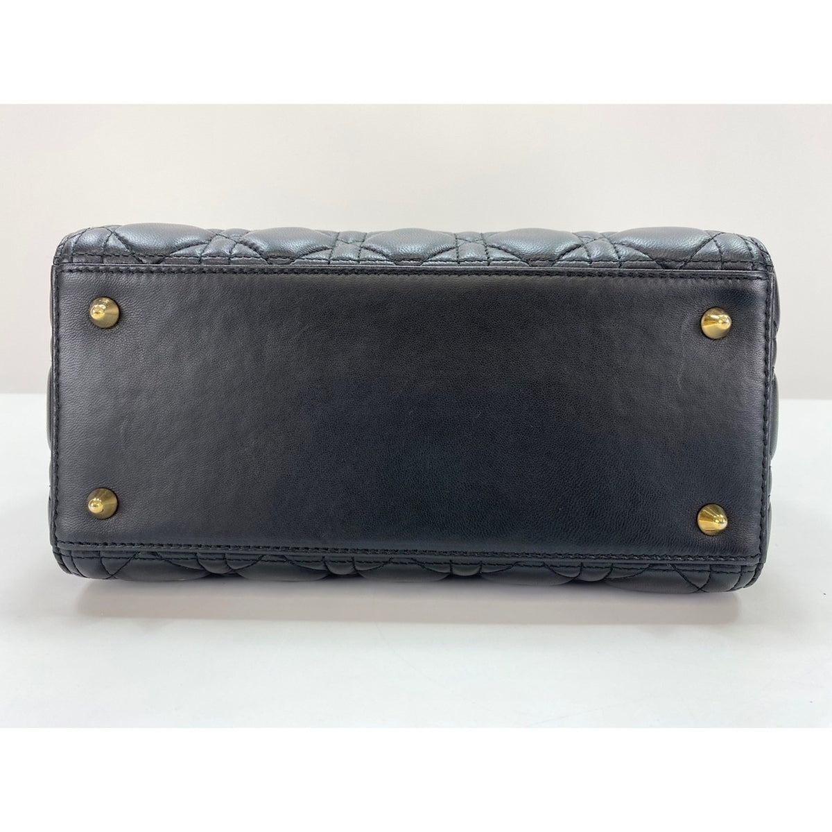 Christian Dior Black Leather Handbag (Pre-Owned)