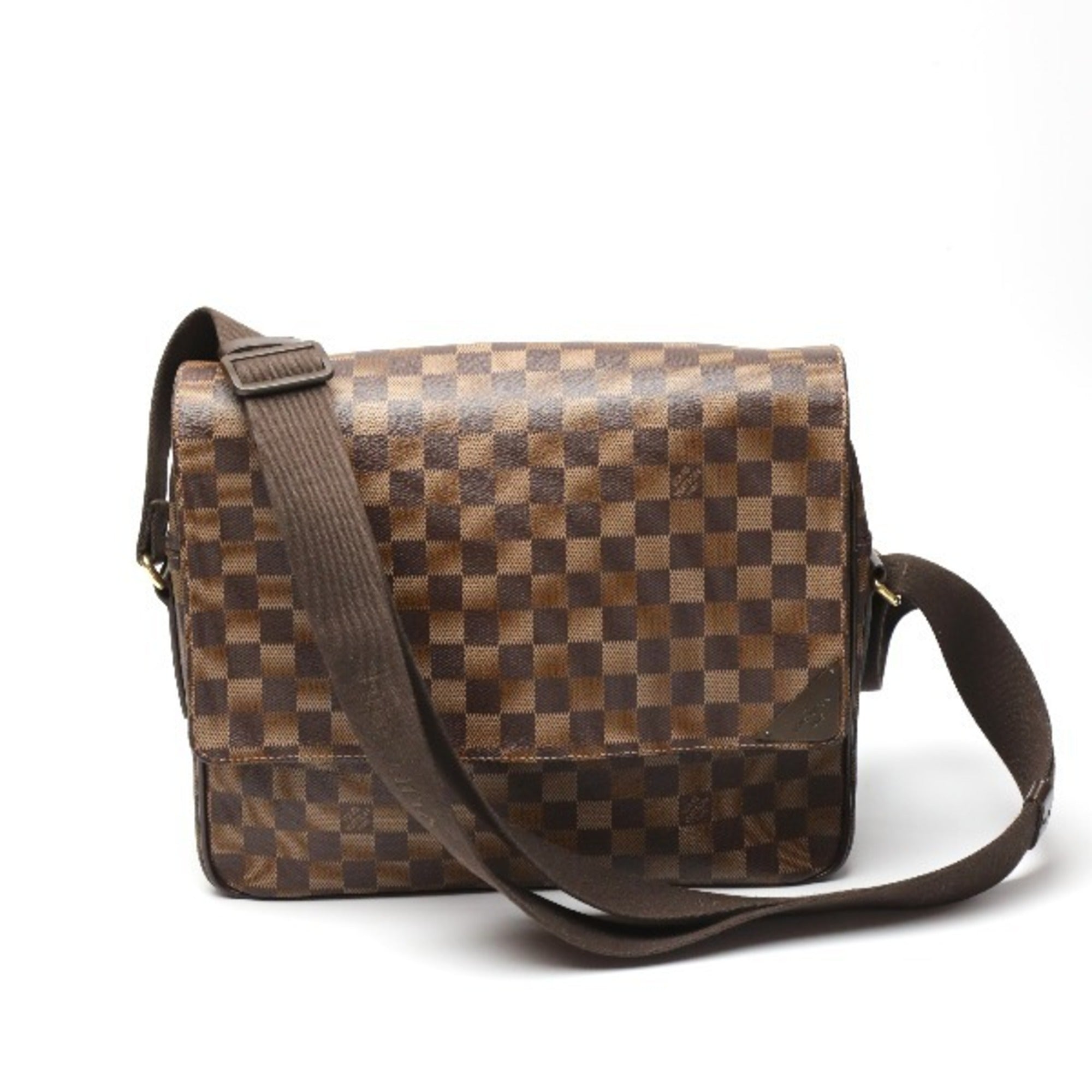 Louis Vuitton Damier Brown Damier Canvas Shoulder Bag (Pre-Owned)