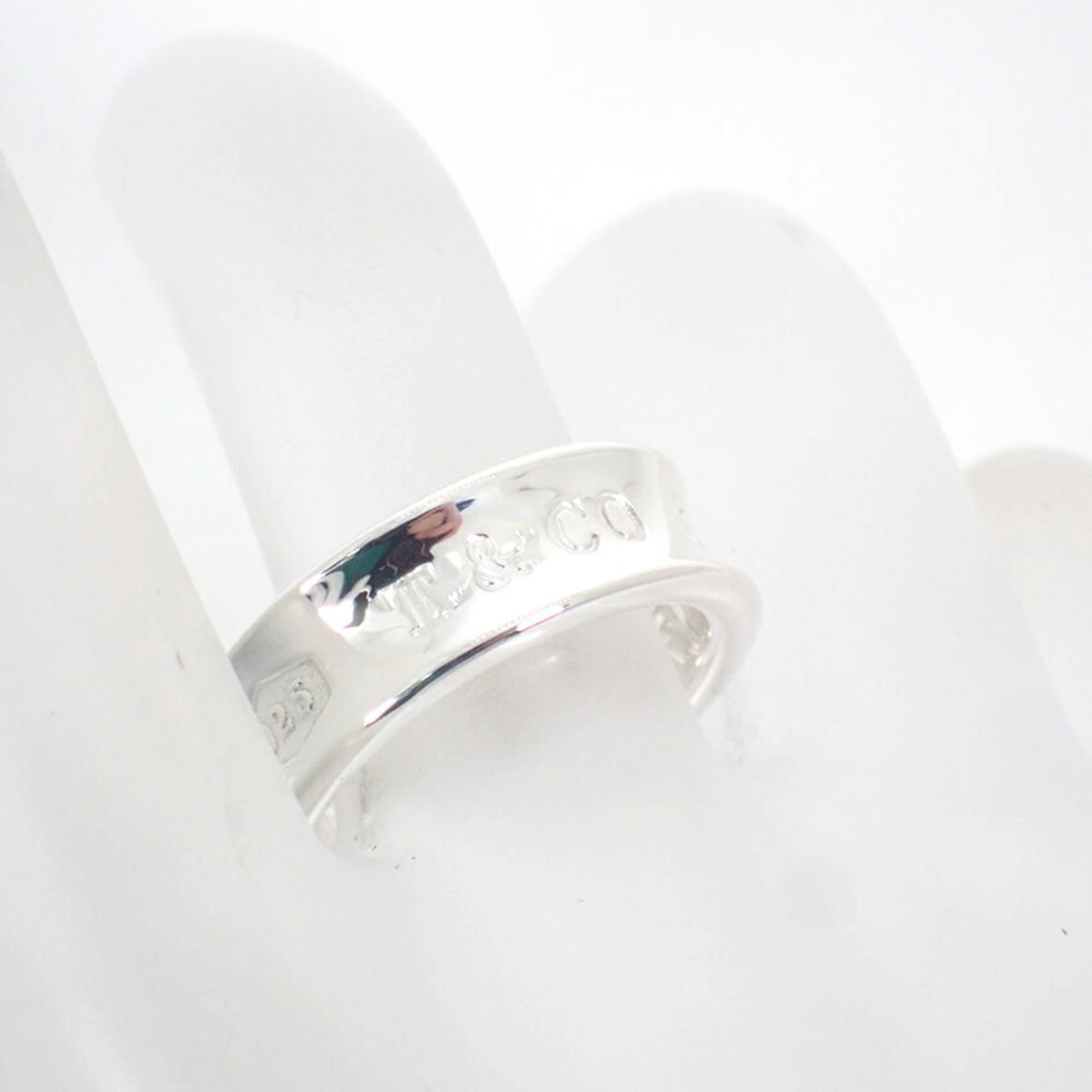 Tiffany Sterling Silver 925 Band Ring (Pre-Owned)