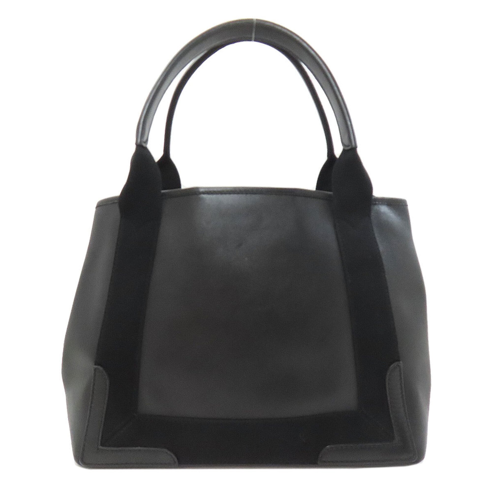 Balenciaga Black Leather Pouch Tote Bag (Pre-Owned)