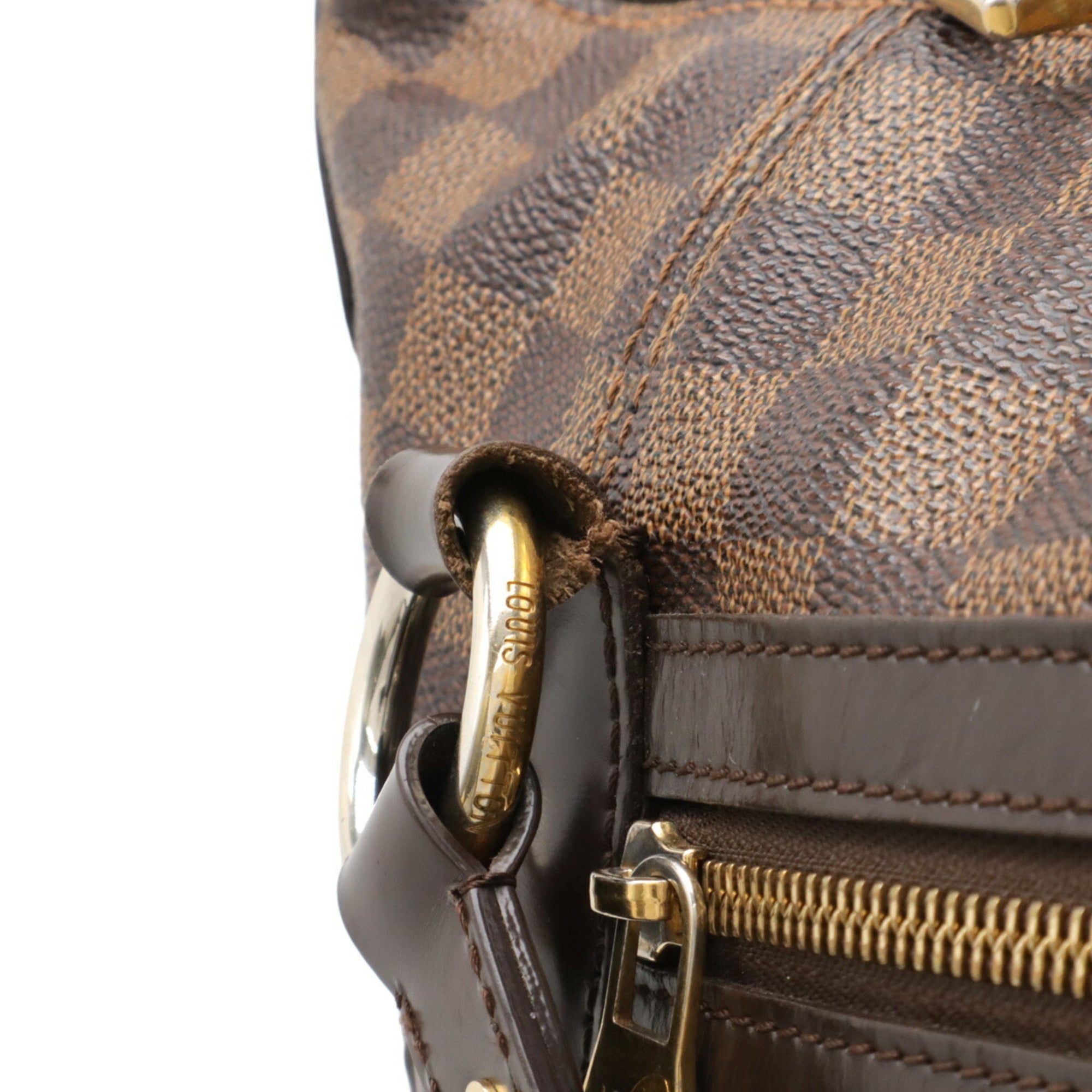 Louis Vuitton Brown Pvc Shoulder Bag Tote Bag (Pre-Owned)