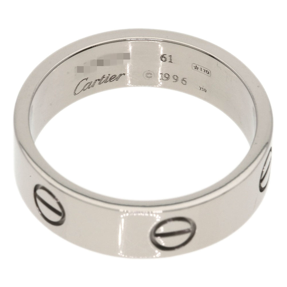 Cartier White Gold (18K) Band Ring (Pre-Owned)