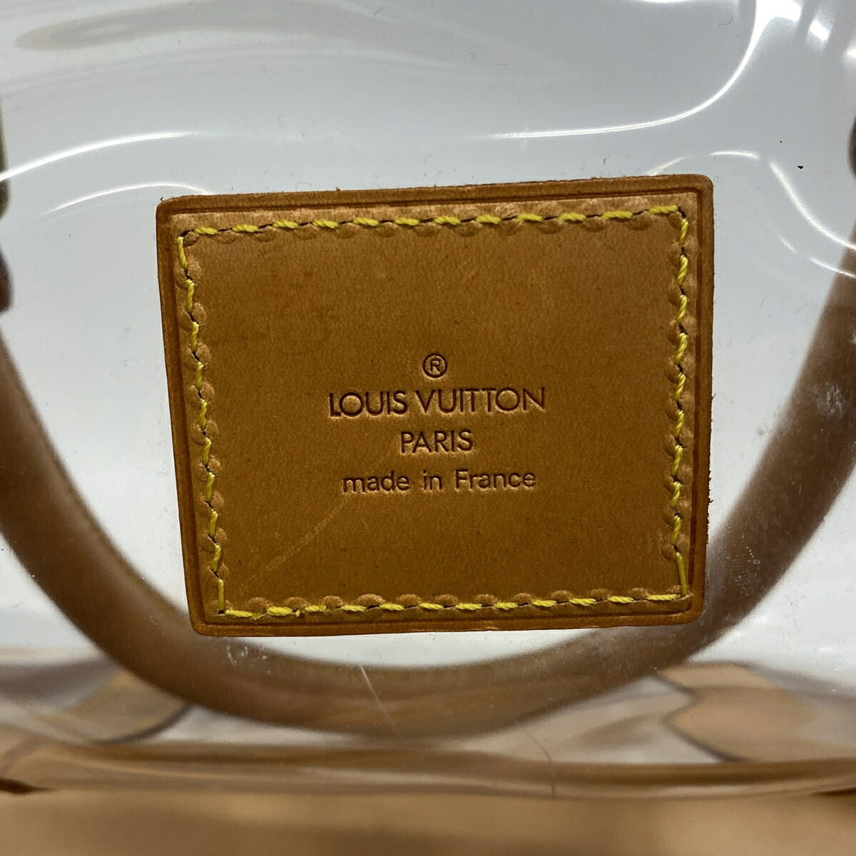Louis Vuitton Brown Clear Tote Bag (Pre-Owned)