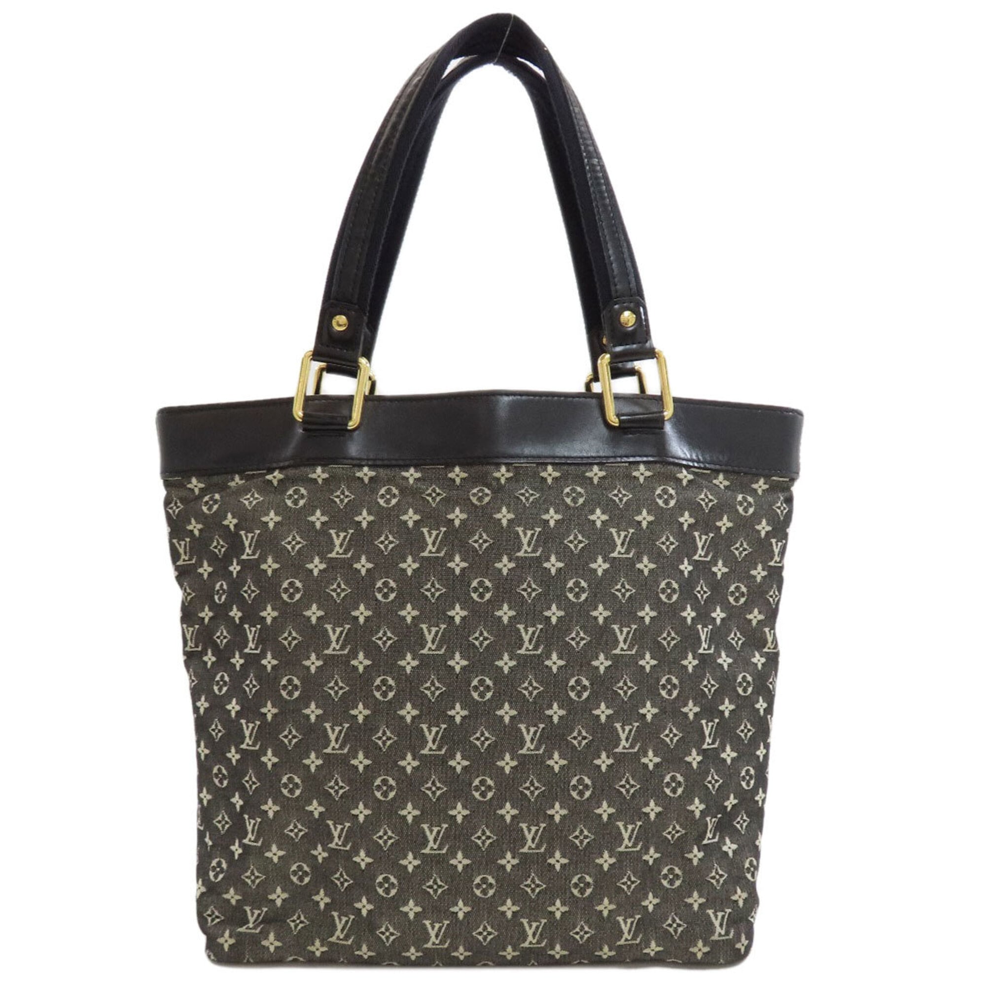 Louis Vuitton Monogram Mini Monogram Noir Monogram Mini Tote Bag (Pre-Owned)