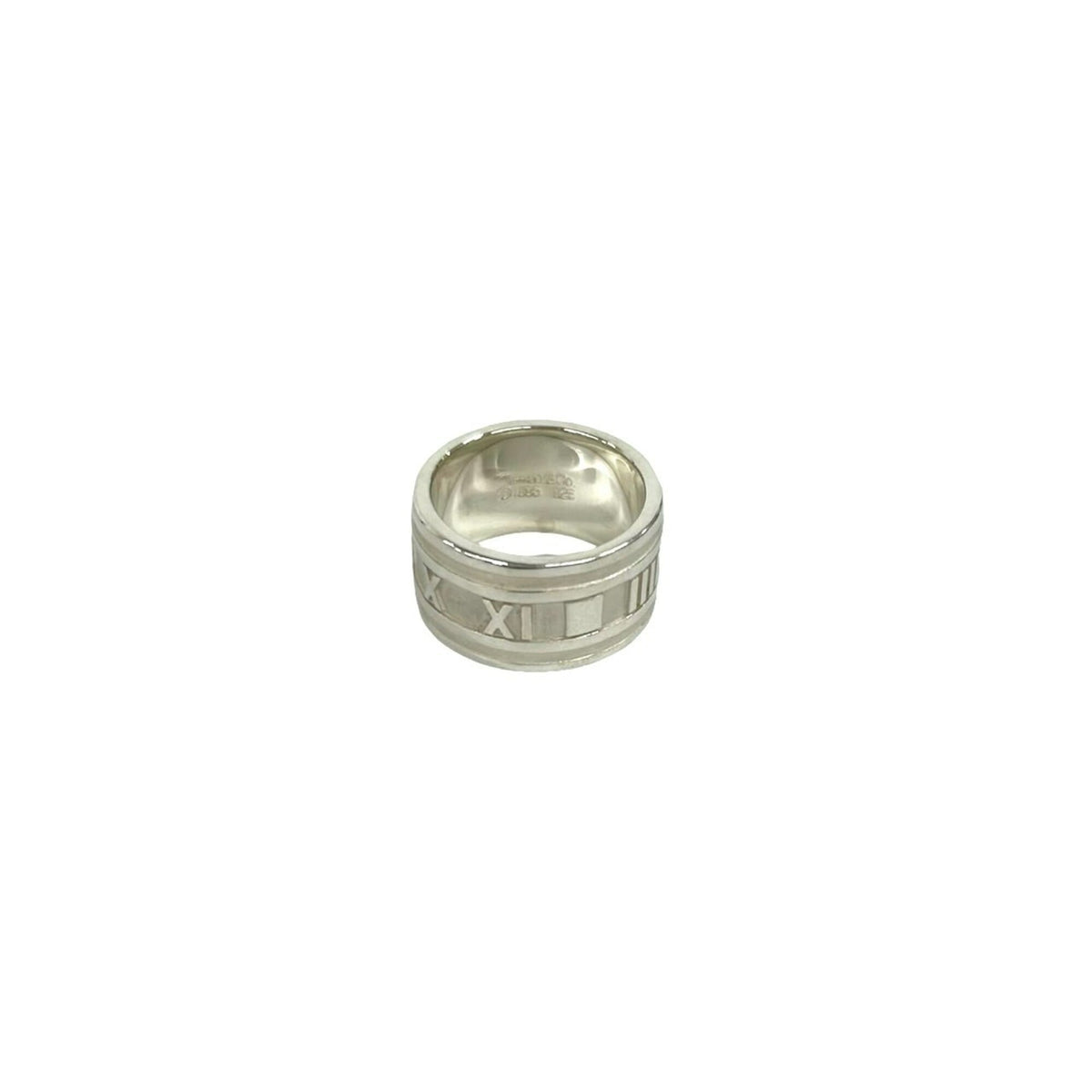 Tiffany Silver Silver 925 Band Ring (Pre-Owned)