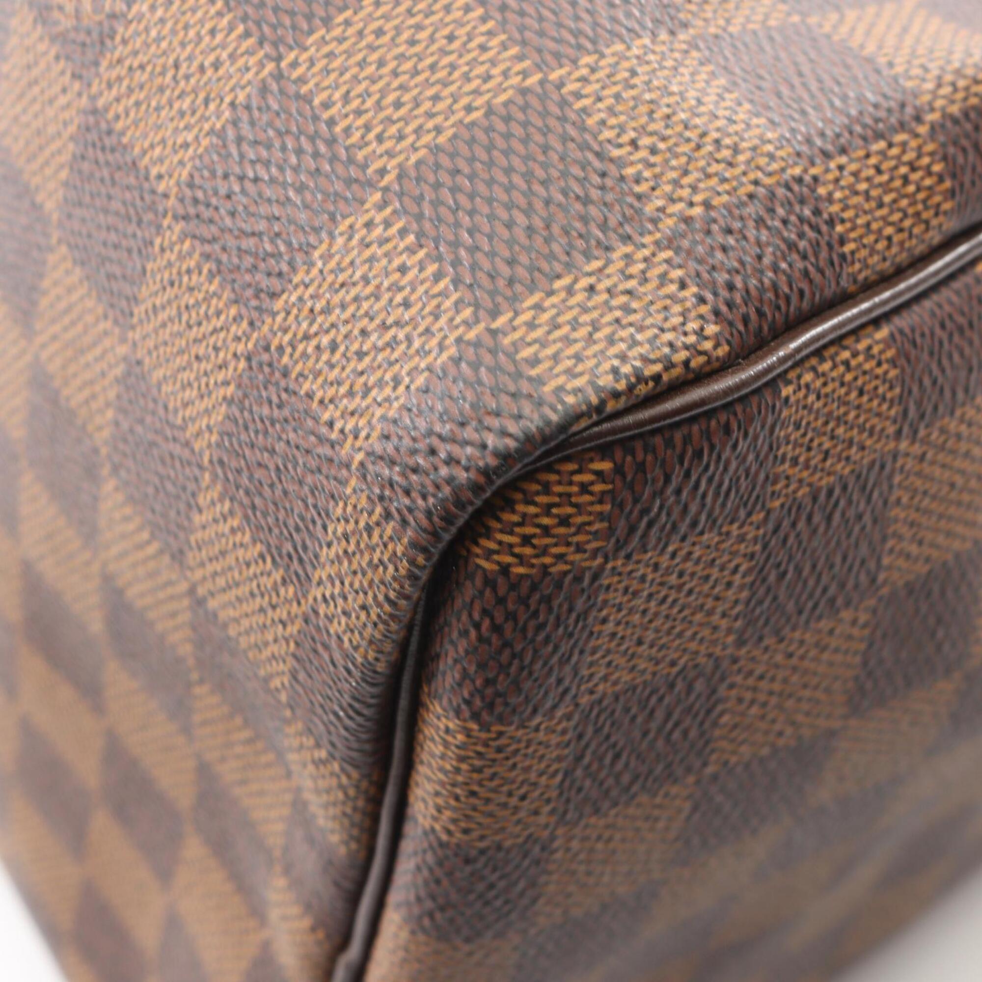 Louis Vuitton Brown Coated Canvas Leather Handbag (Pre-Owned)