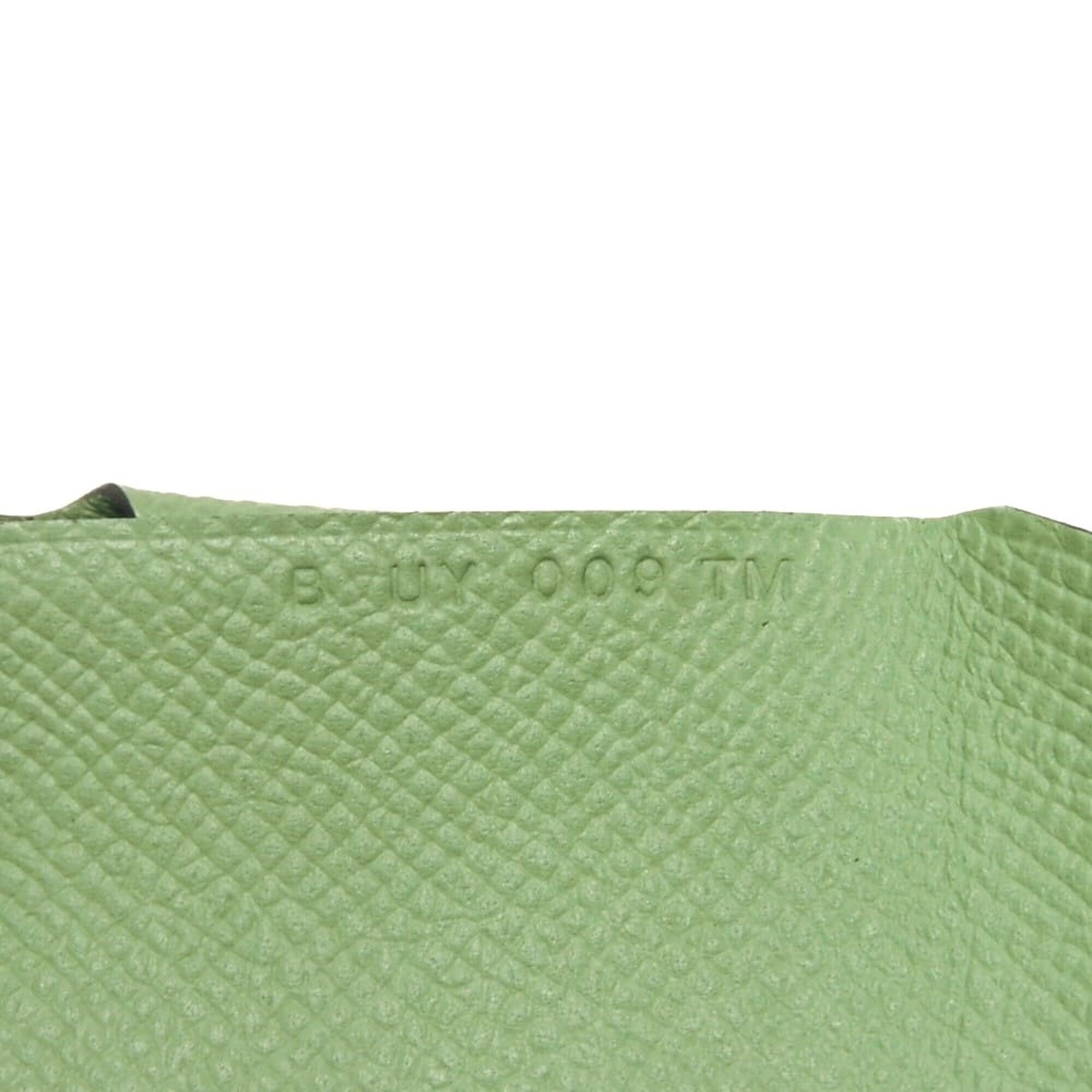 Hermes Green Vert Epsom Leather Coin Purse/Coin Case (Pre-Owned)