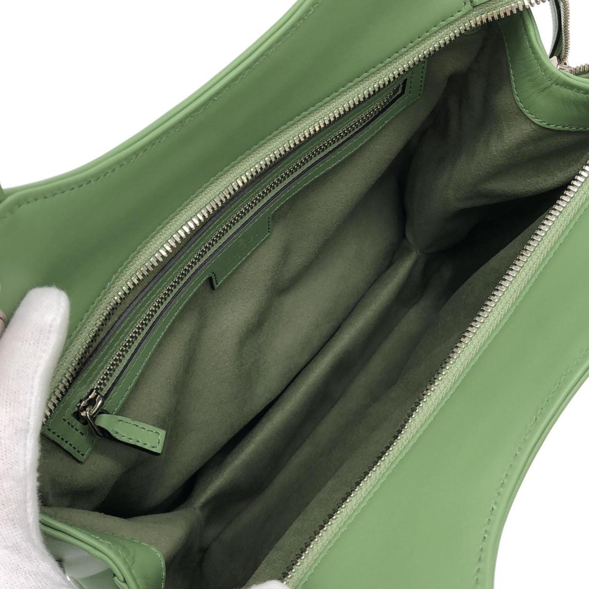 Gucci Light Green Leather Handbag (Pre-Owned)
