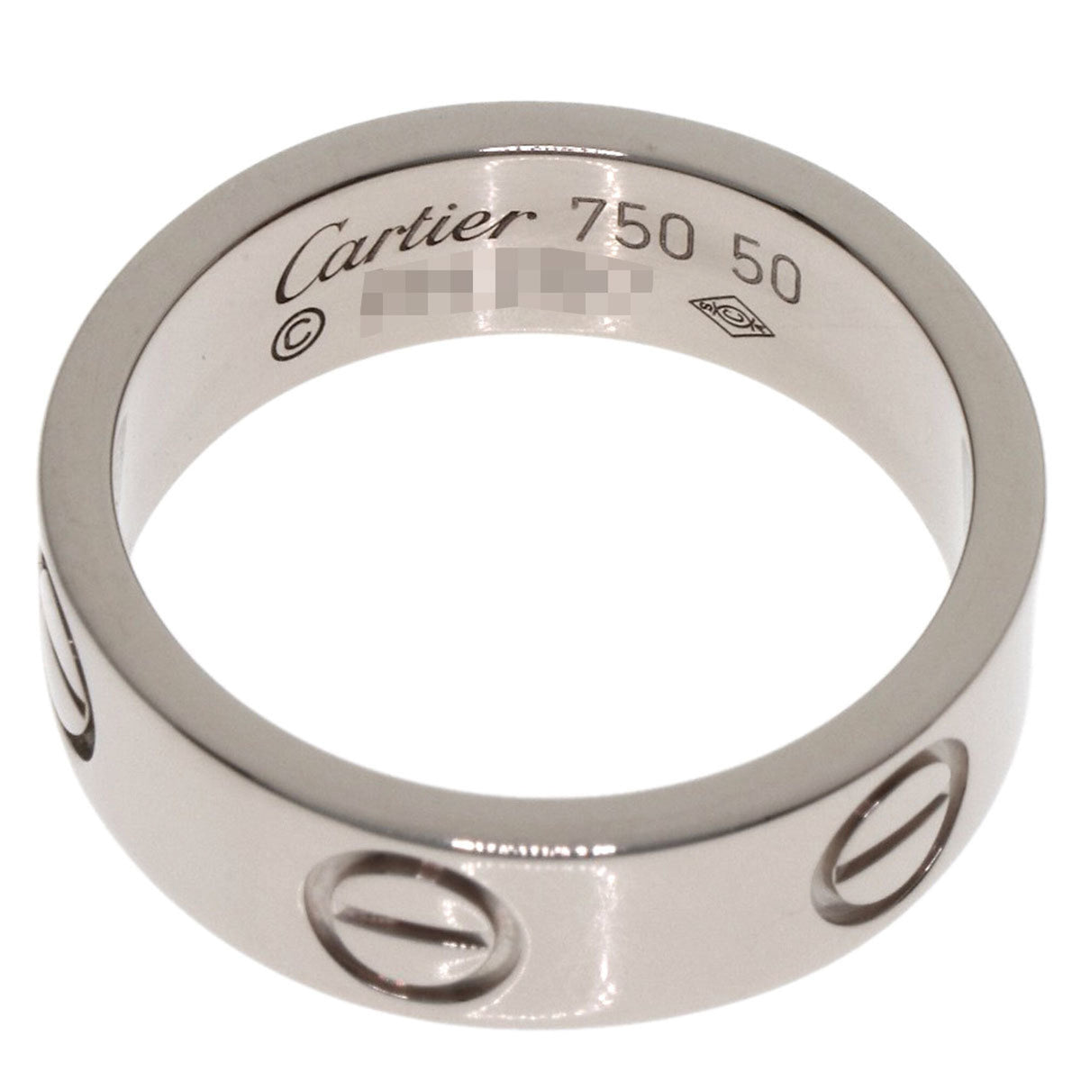 Cartier White Gold (18K) Band Ring (Pre-Owned)