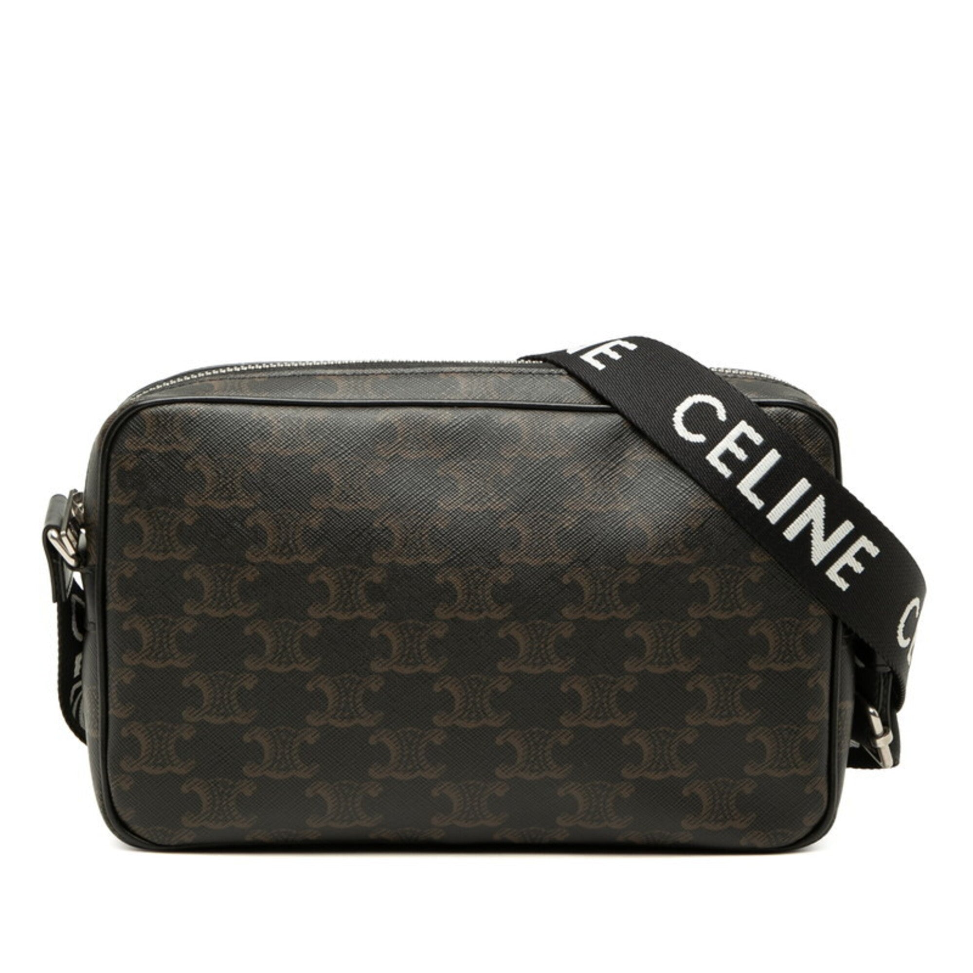 Celine Black Pvc Leather Shoulder Bag (Pre-Owned)