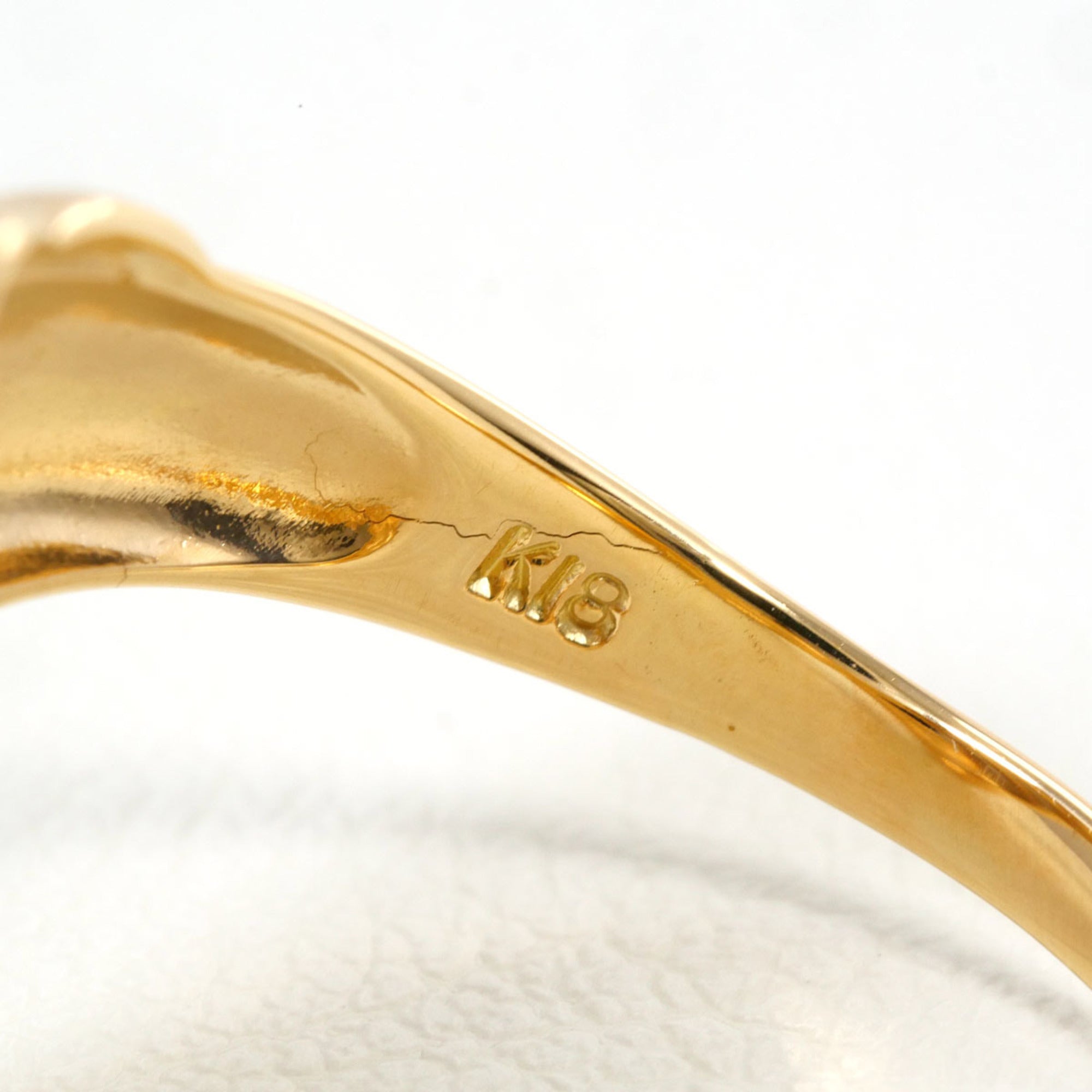 Unbranded Platinum Yellow Gold Yellow Gold (18K) Platinum 900 Band Ring (Pre-Owned)