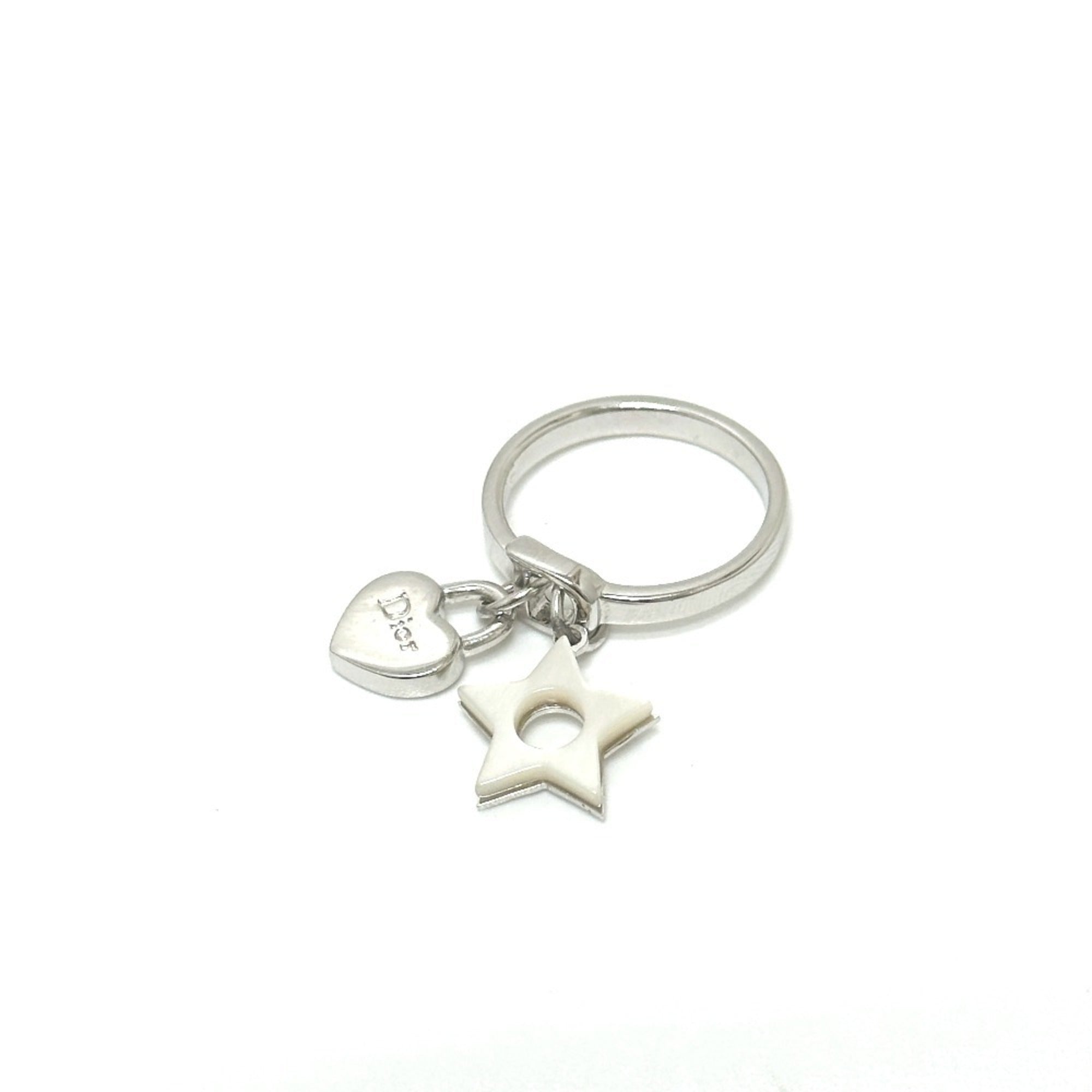 Christian Dior Silver Metal Band Ring (Pre-Owned)