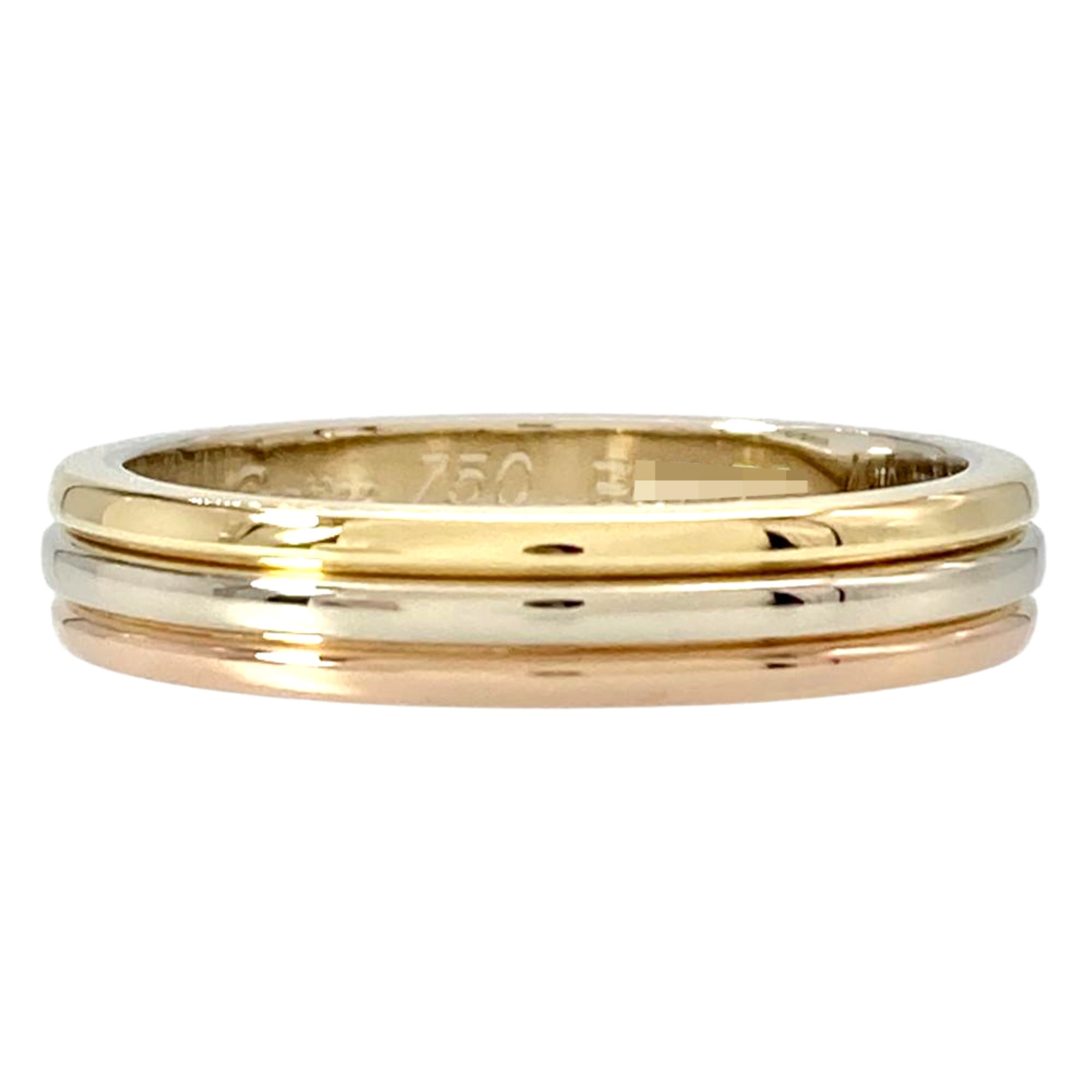 Cartier Yellow Gold (18K) Pink Gold (18K) White Gold (18K) Band Ring (Pre-Owned)