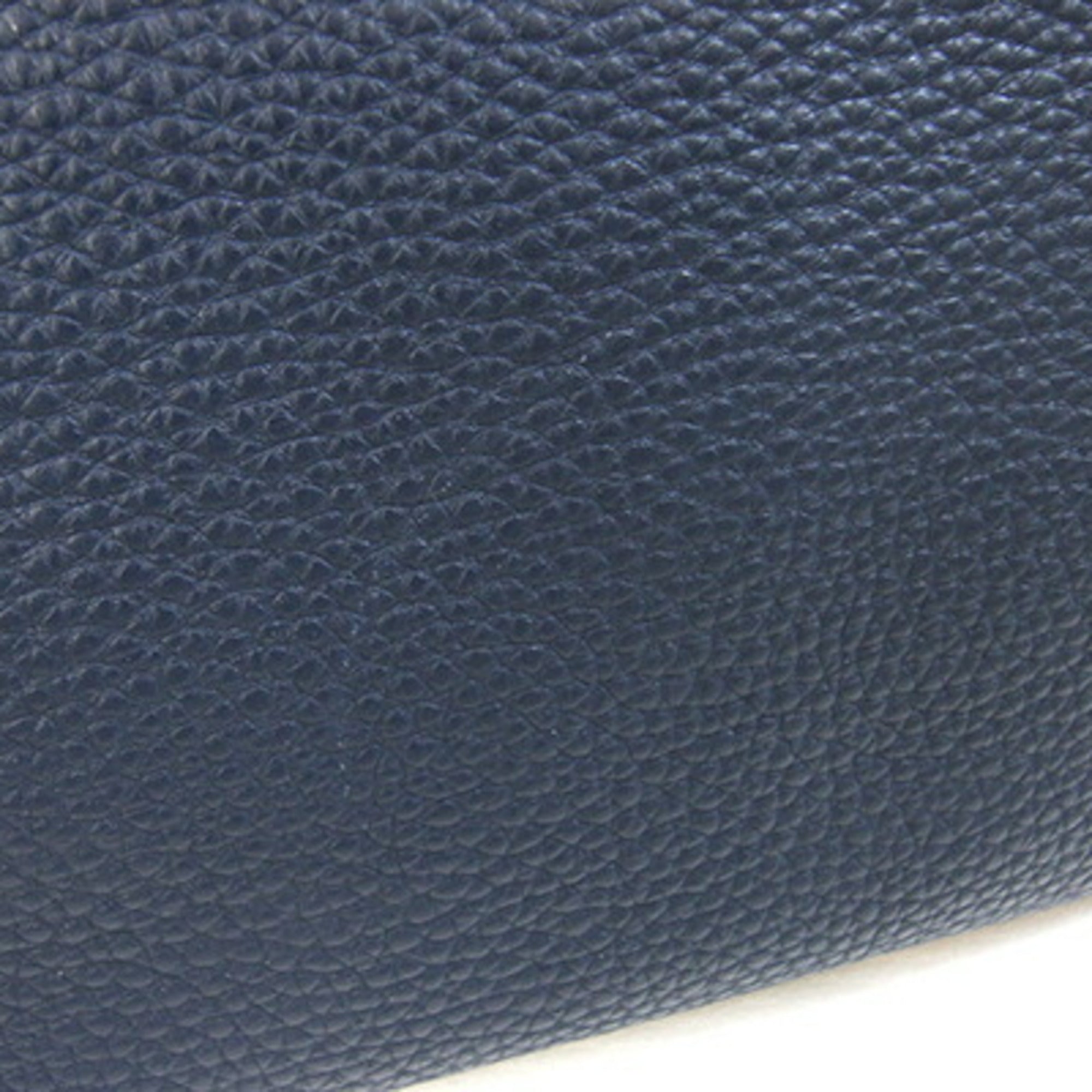 Prada Navy Leather Shoulder Bag (Pre-Owned)