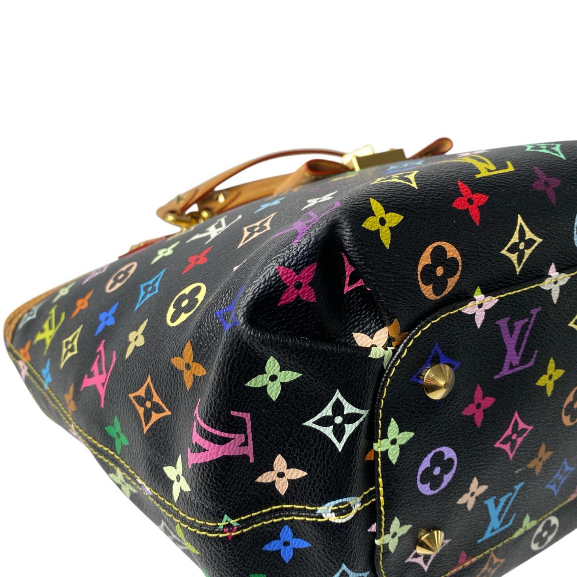 Louis Vuitton Multi-Color Pvc Leather Tote Bag (Pre-Owned)