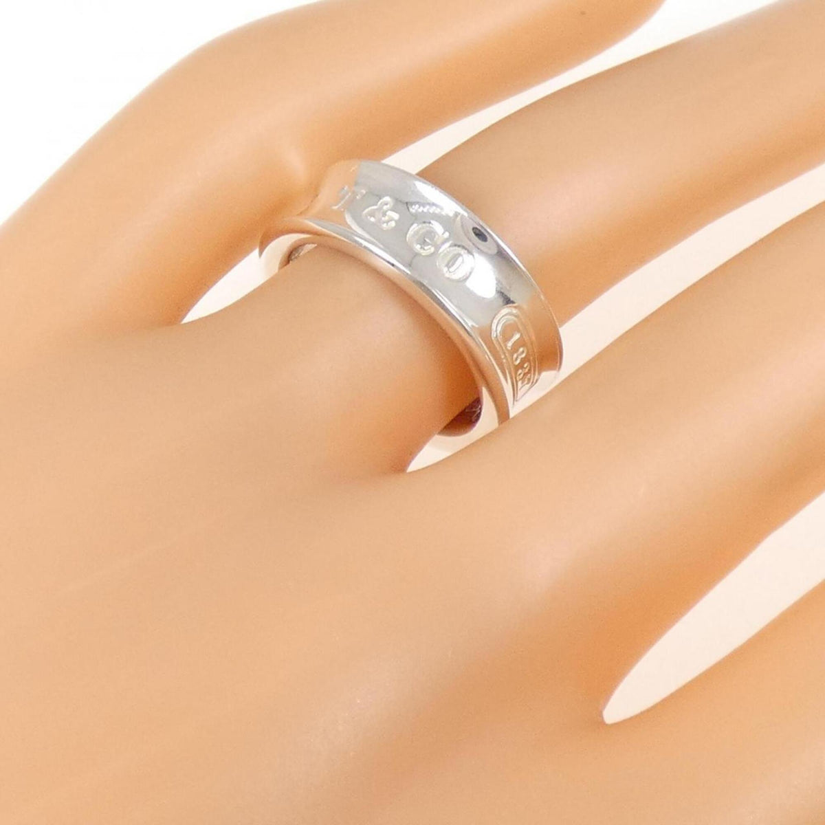 Tiffany Silver 925 Band Ring (Pre-Owned)