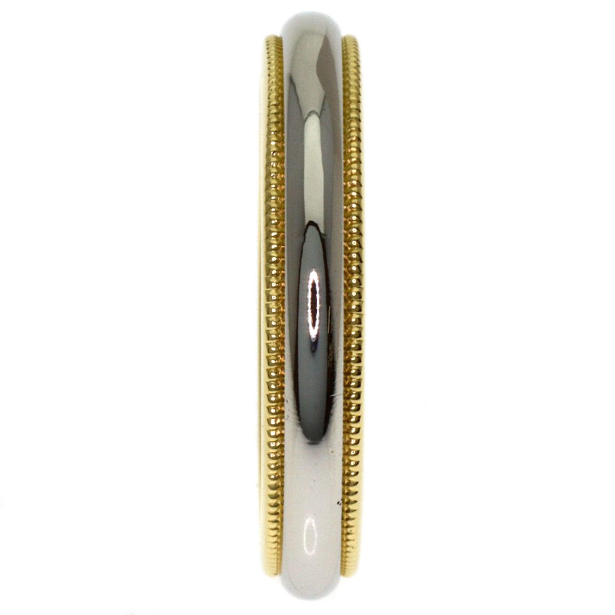 Tiffany Platinum Yellow Gold Yellow Gold (18K) Platinum 950 Band Ring (Pre-Owned)