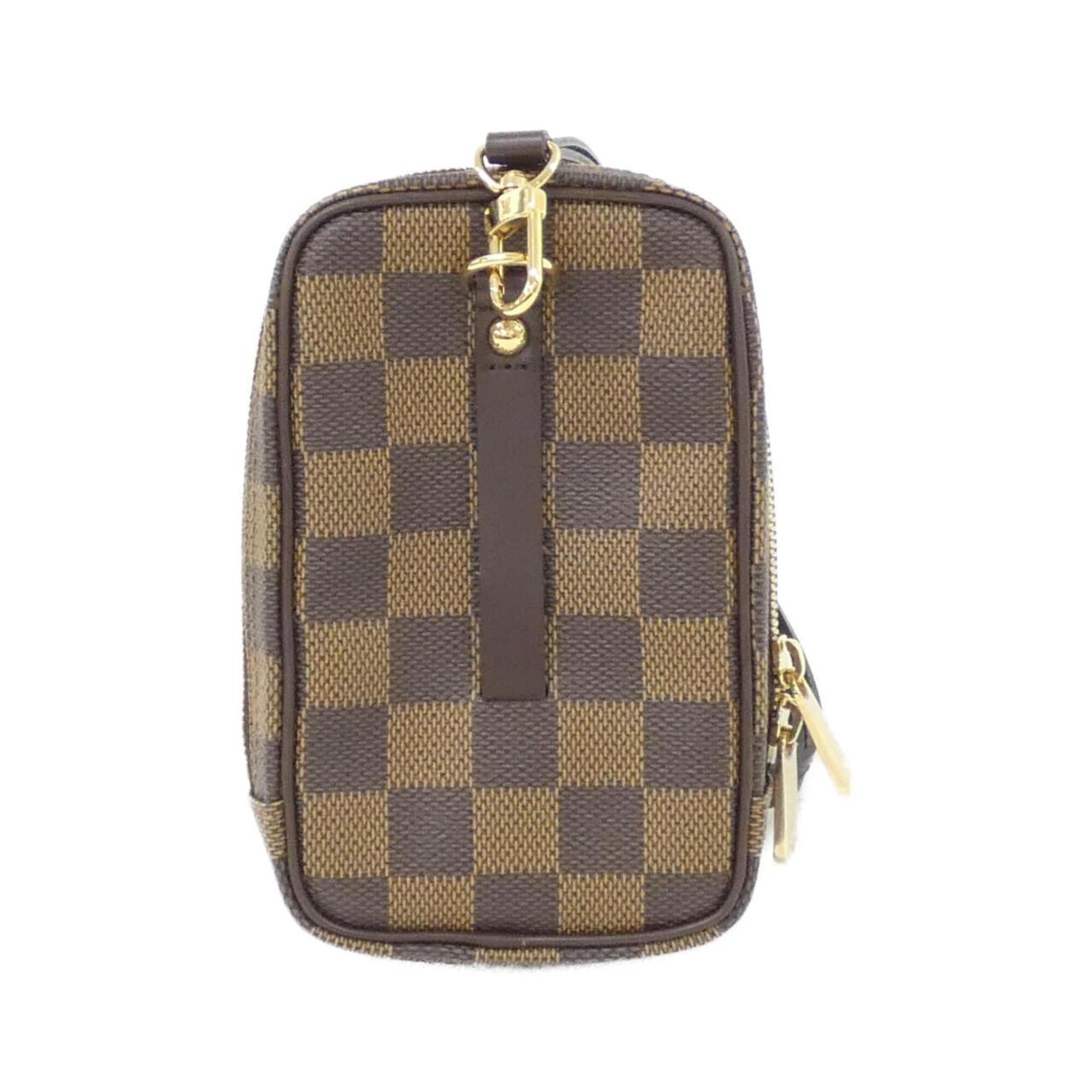 Louis Vuitton Ebene Coated Canvas Pouch (Pre-Owned)