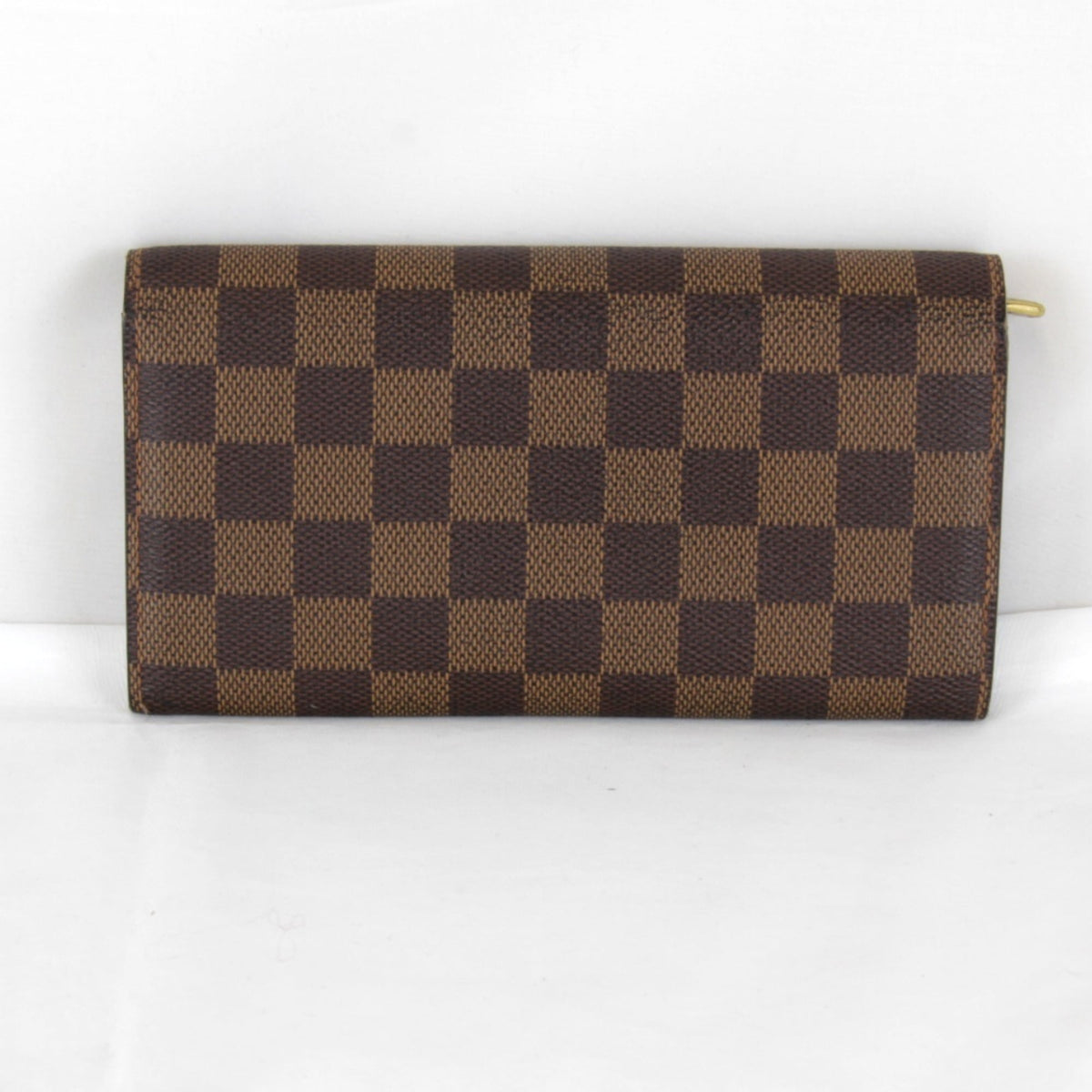 Louis Vuitton Brown Damier Canvas Long Wallet (Bi-Fold) (Pre-Owned)