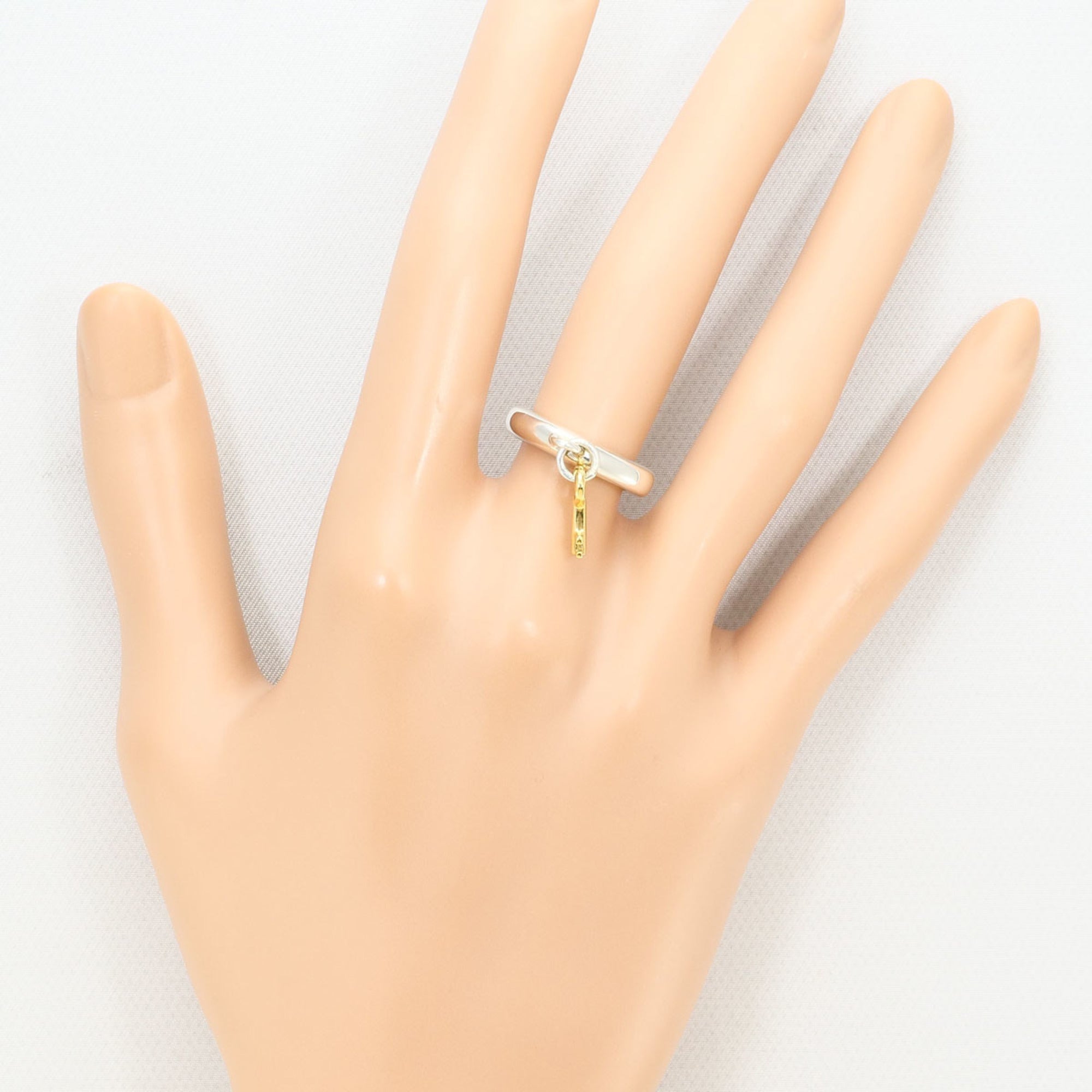Tiffany Yellow Gold (18K) Silver 925 Band Ring (Pre-Owned)