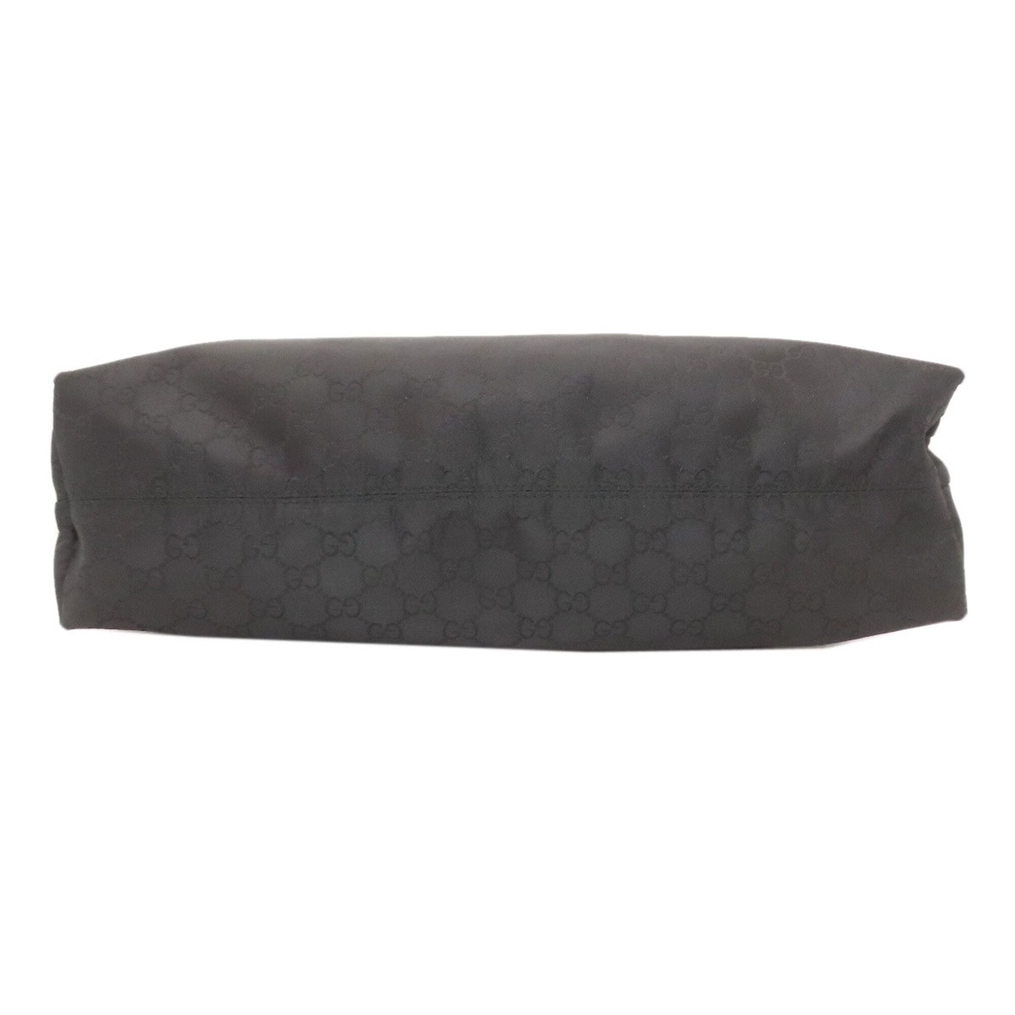 Gucci Black Nylon Canvas Tote Bag (Pre-Owned)