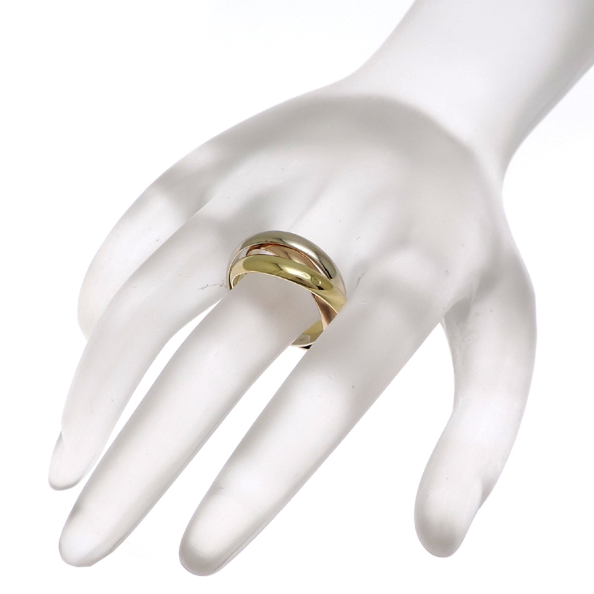 Cartier Yellow Gold (18K) Pink Gold (18K) White Gold (18K) Band Ring (Pre-Owned)