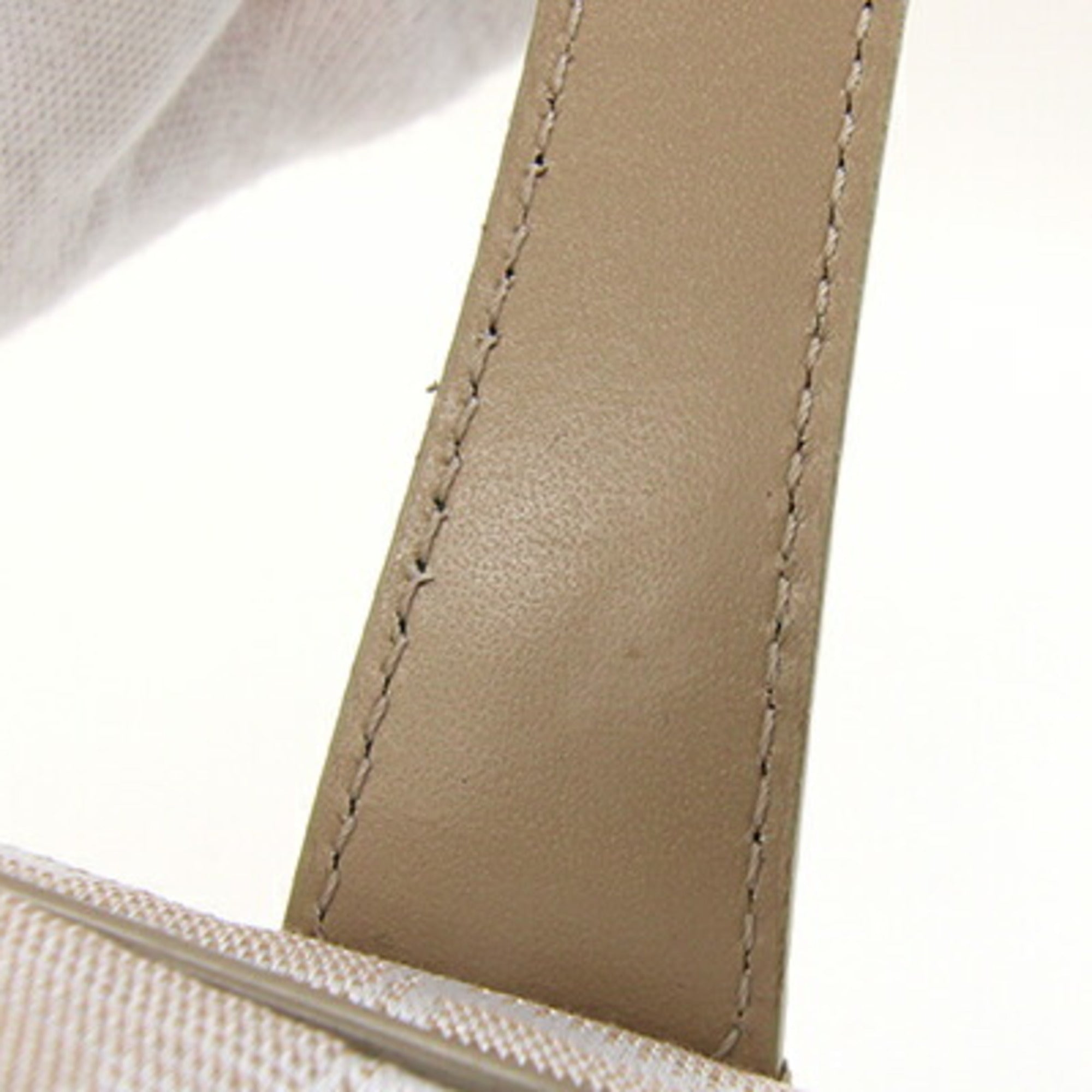 Chanel New Travel Line Beige Nylon Canvas Leather Boston Bag Handbag (Pre-Owned)