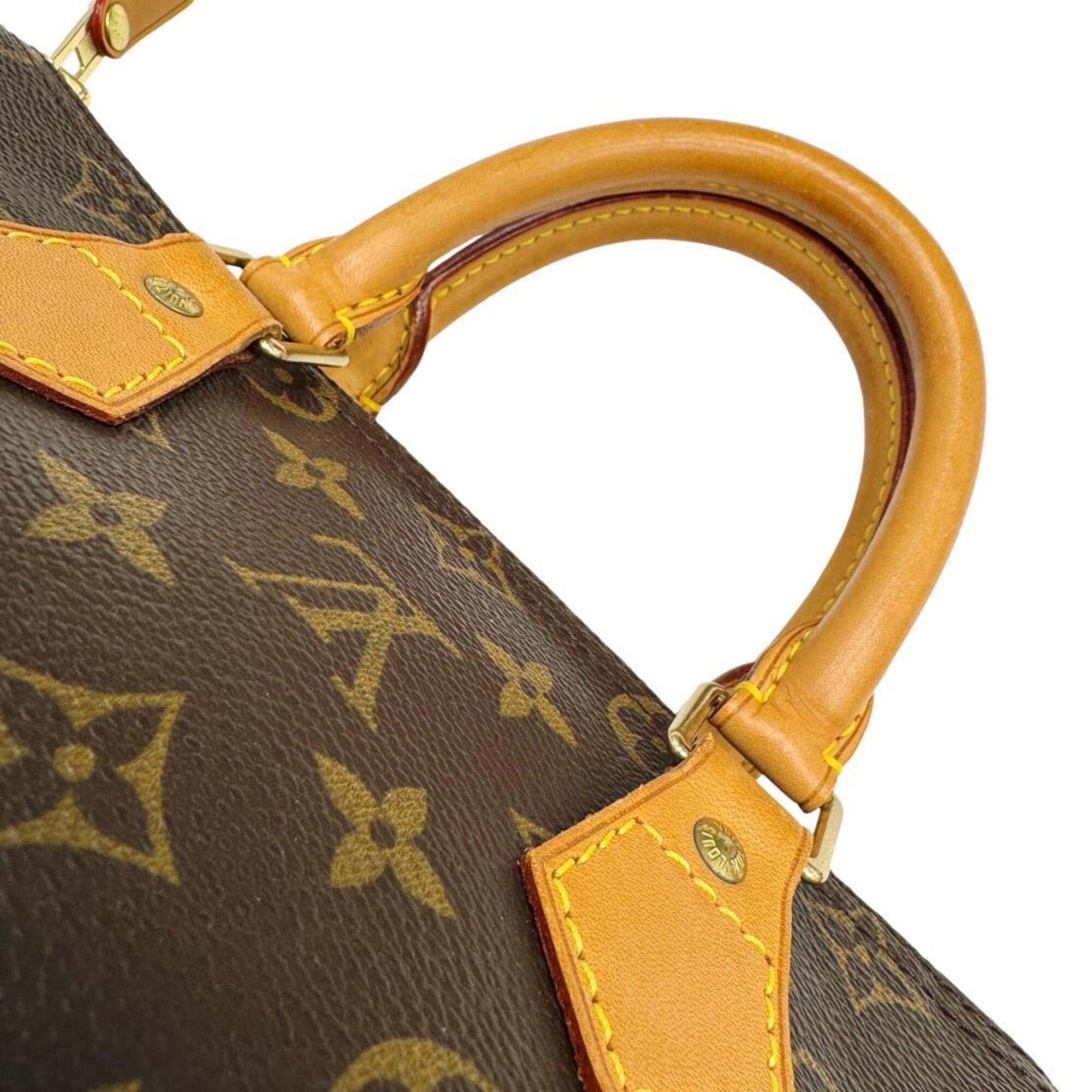 Louis Vuitton Monogram Brown Monogram Boston Bag Handbag (Pre-Owned)