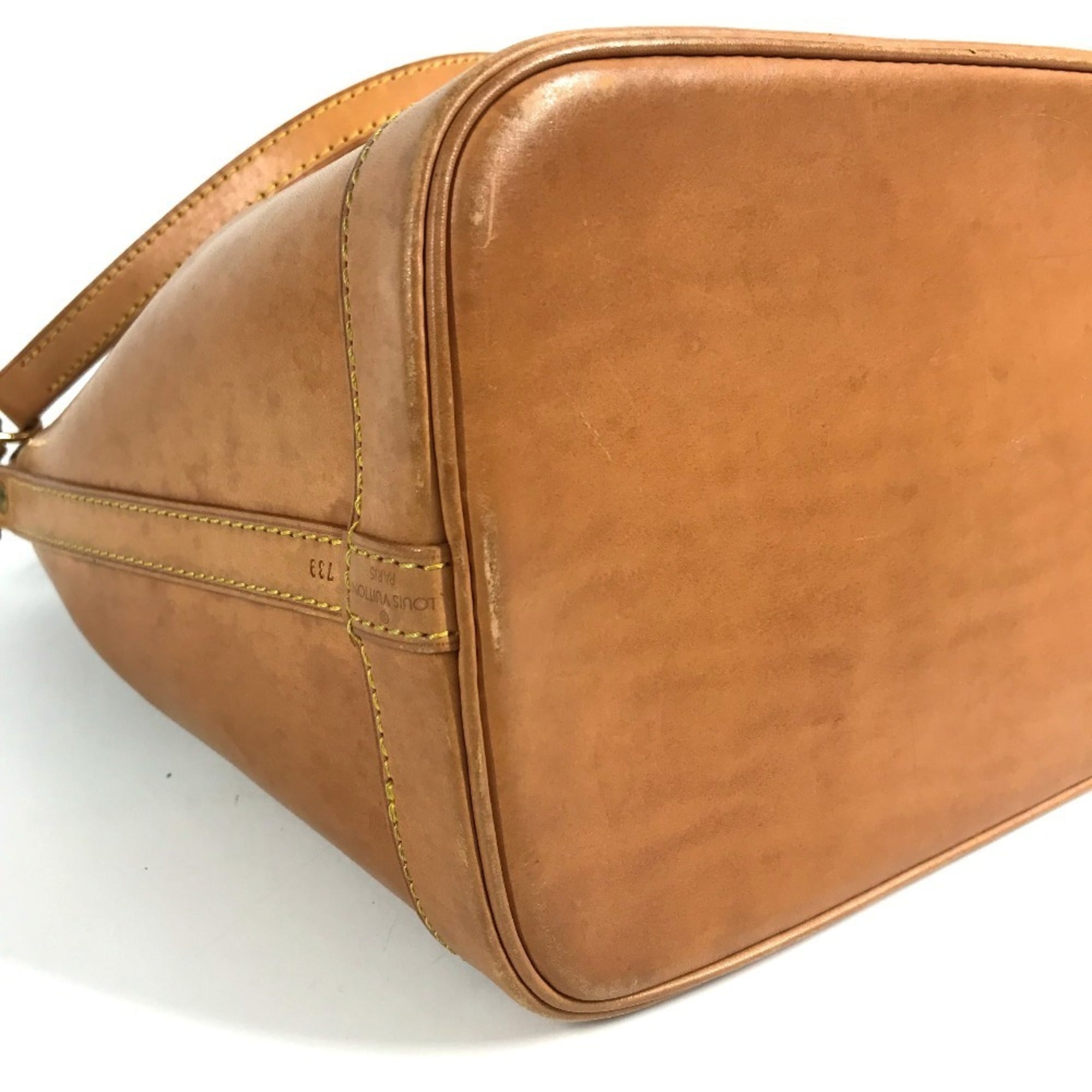 Louis Vuitton Beige Nomade Leather Leather Handbag Shoulder Bag (Pre-Owned)