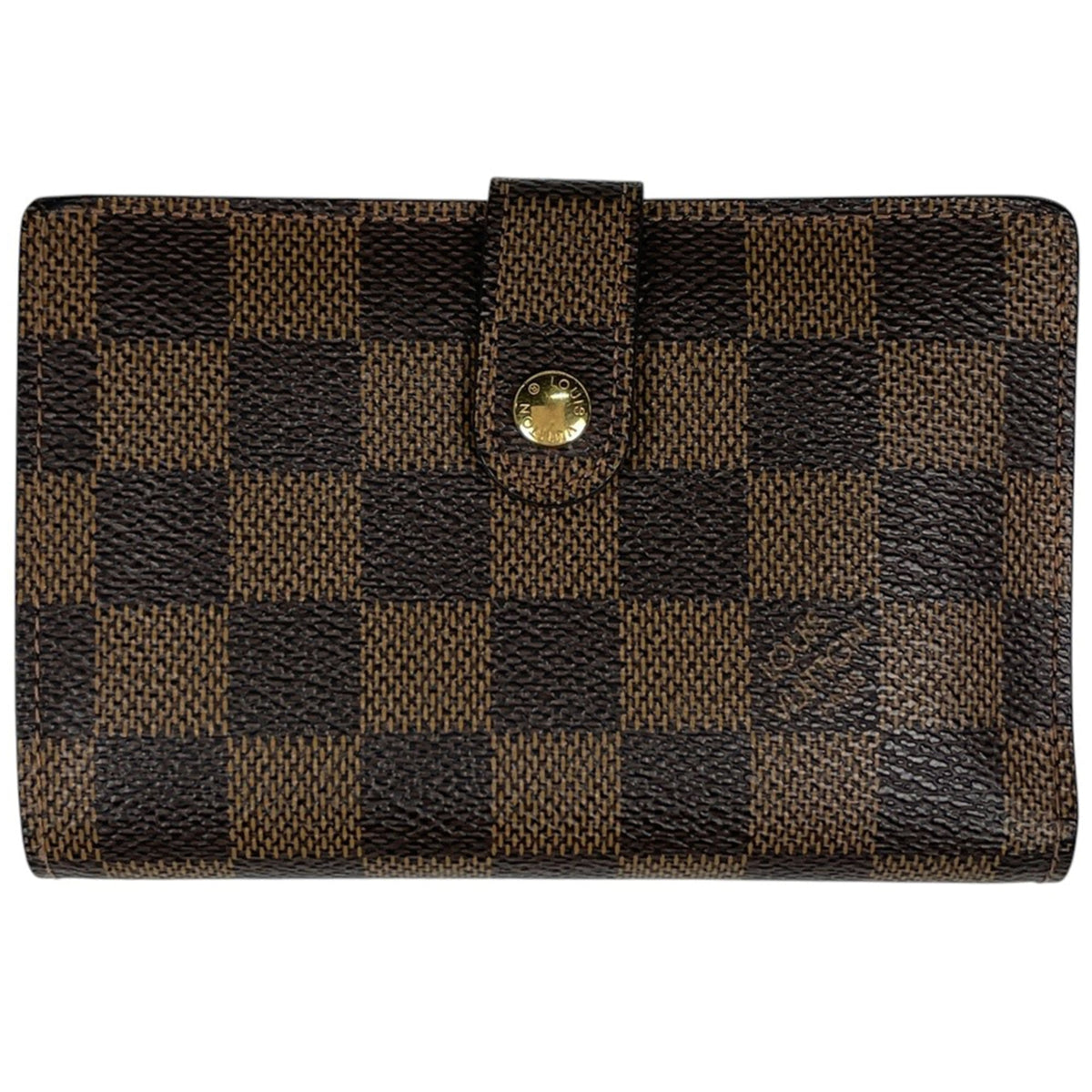 Louis Vuitton Damier Brown Damier Canvas Wallet (Bi-Fold) (Pre-Owned)