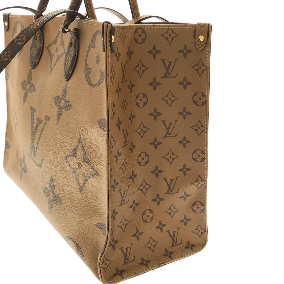 Louis Vuitton Brown Coated Canvas Handbag (Pre-Owned)