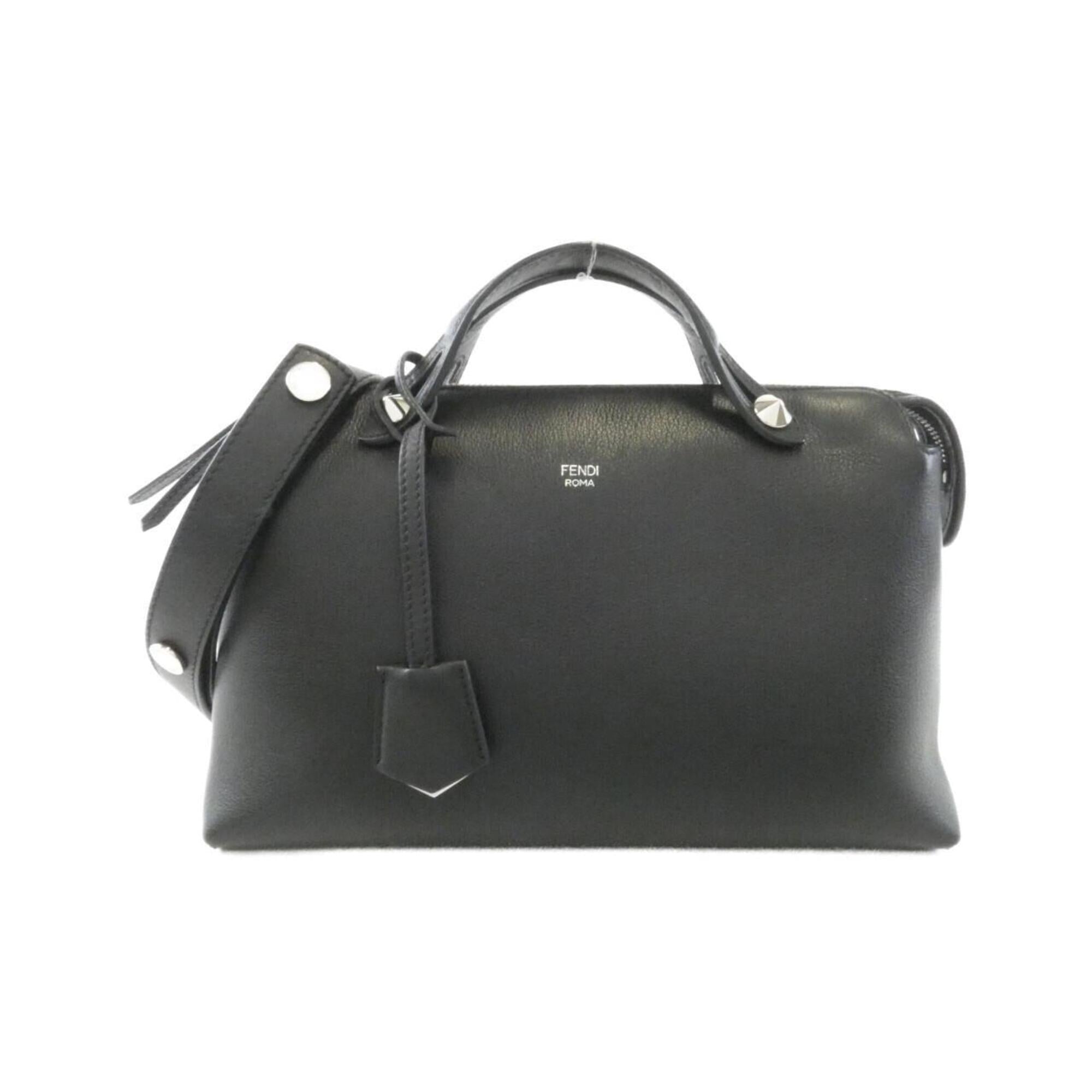 Fendi Black Leather Handbag (Pre-Owned)
