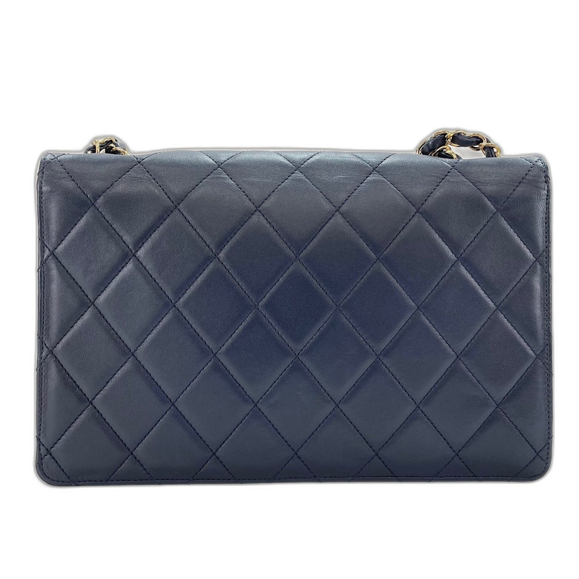 Chanel Navy Shoulder Bag (Pre-Owned)