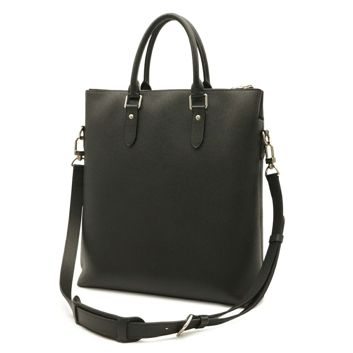 Louis Vuitton Noir Taiga Leather Leather Shoulder Bag Tote Bag (Pre-Owned)
