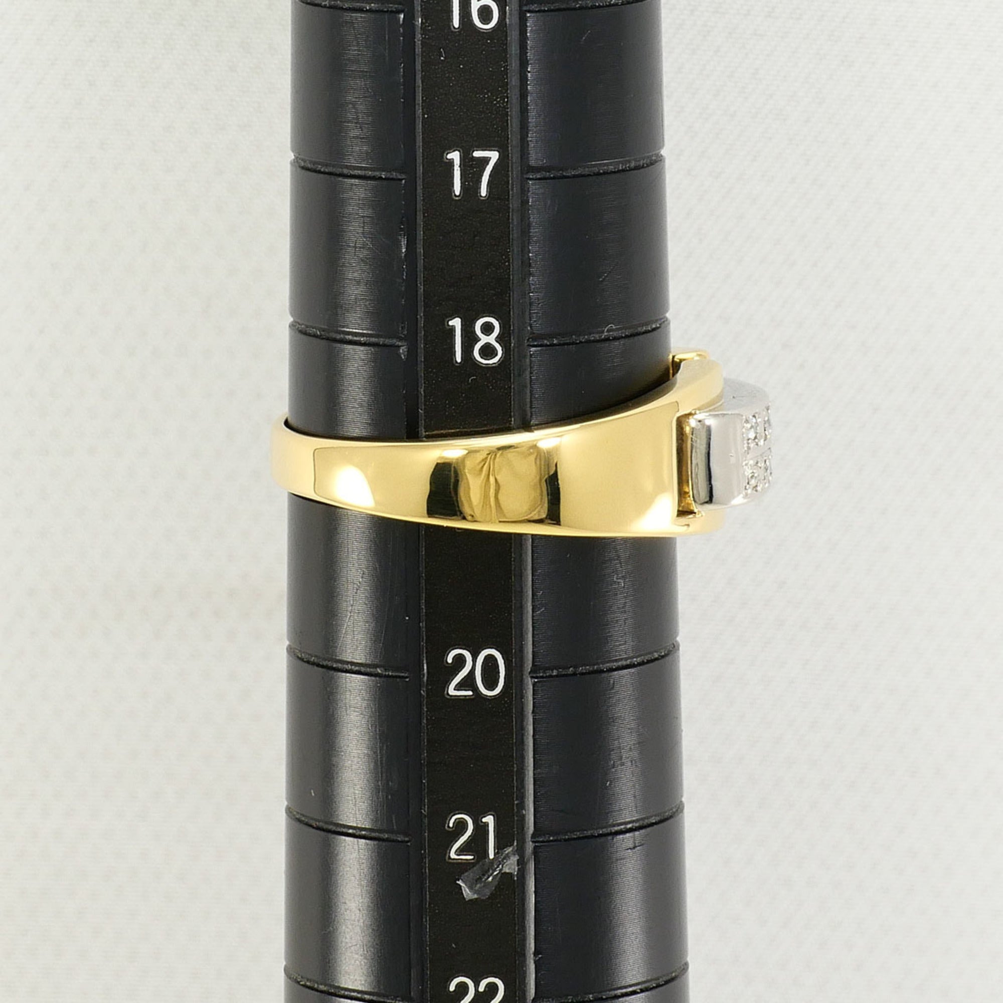 Unbranded Platinum Yellow Gold Yellow Gold (18K) Platinum 900 Band Ring (Pre-Owned)