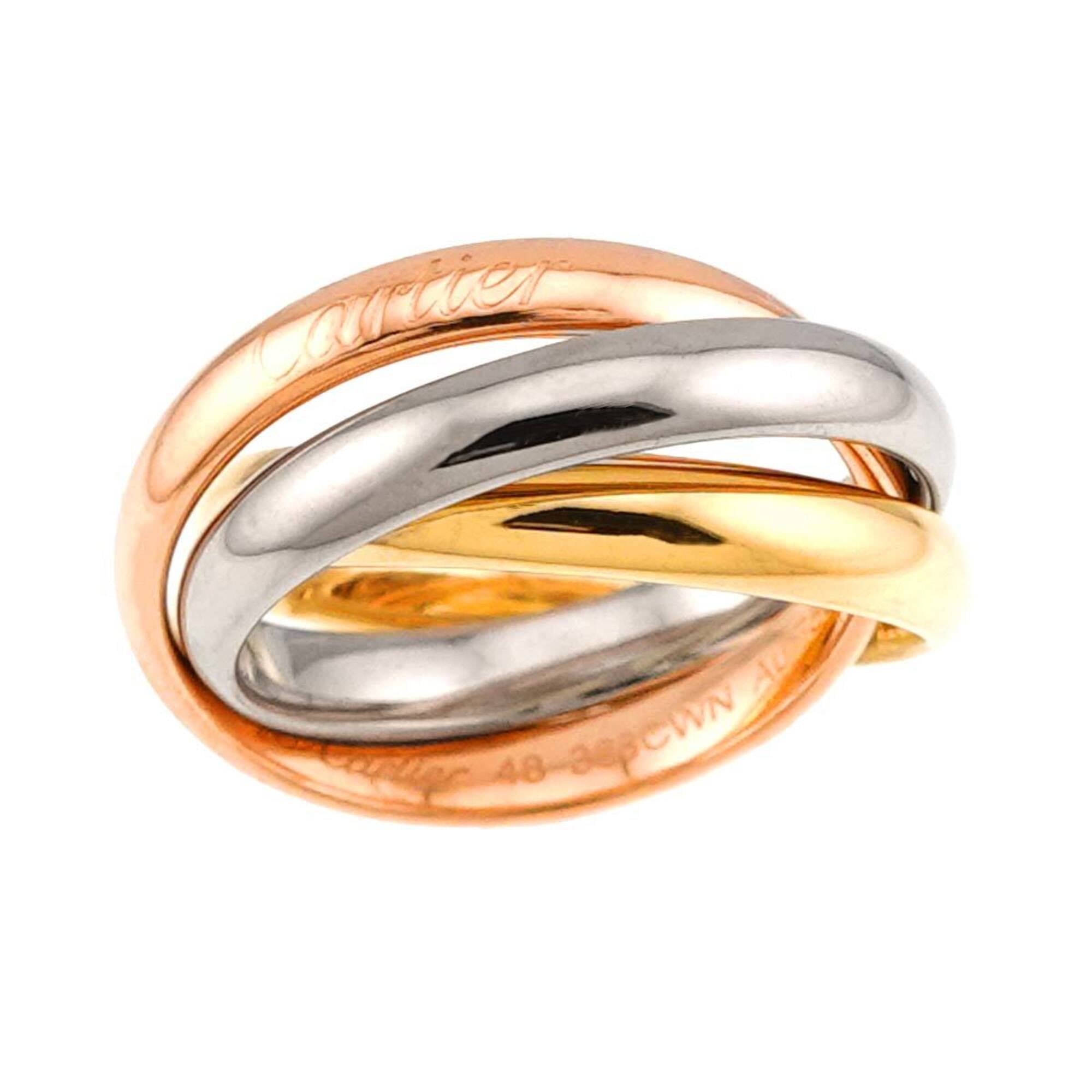 Cartier Yellow Gold (18K) Pink Gold (18K) White Gold (18K) Band Ring (Pre-Owned)