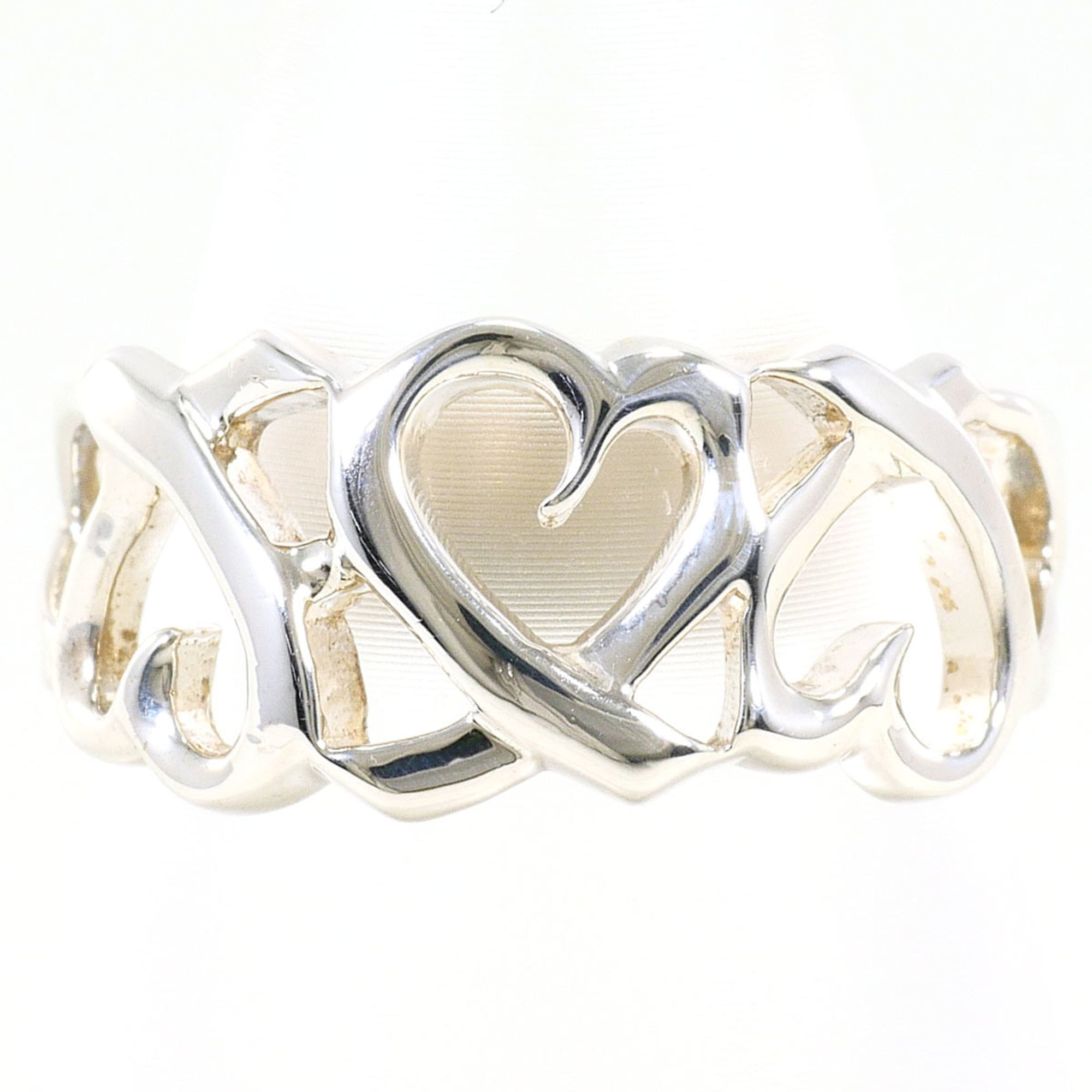 Tiffany Silver Silver 925 Band Ring (Pre-Owned)