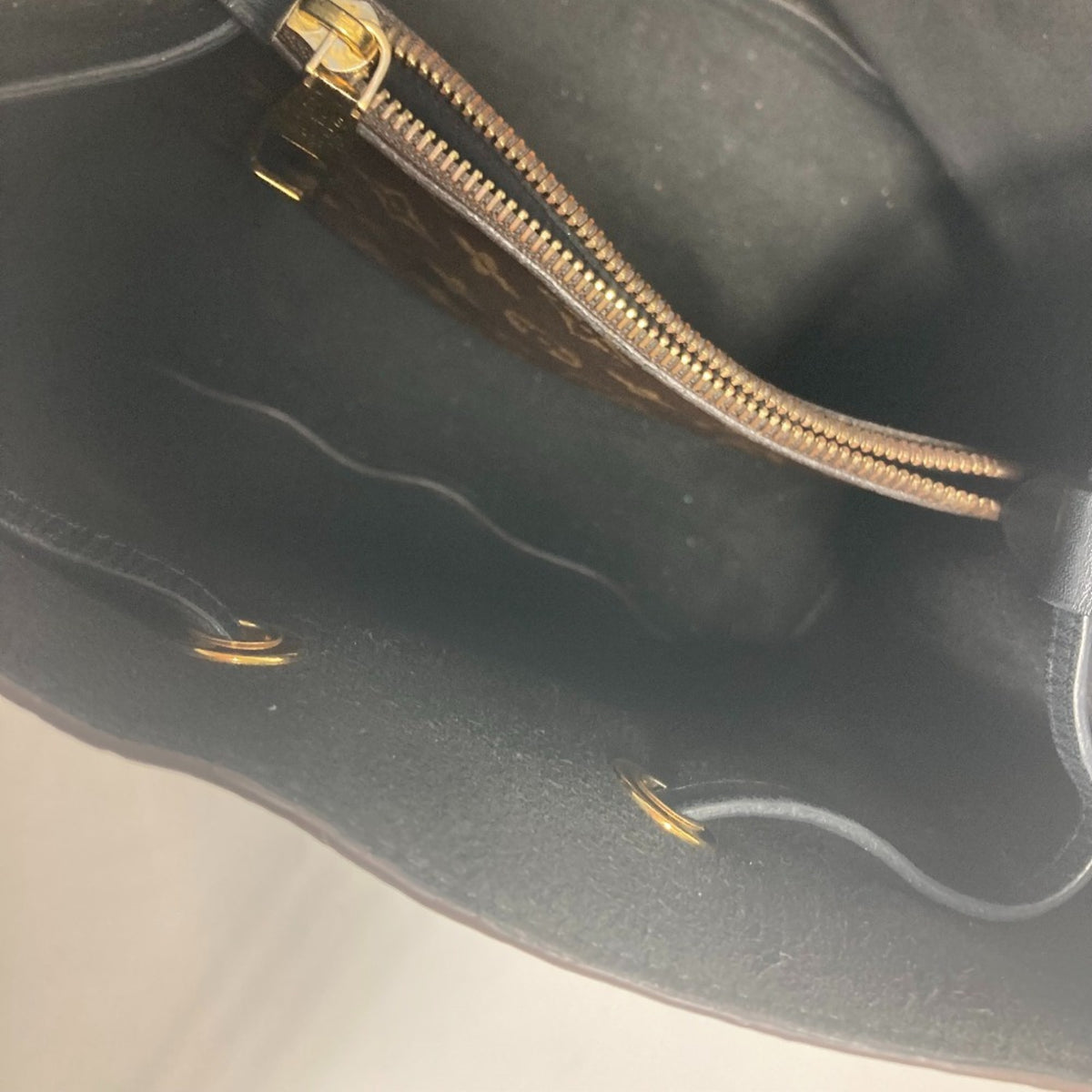 Louis Vuitton Black Brown Noir Monogram Shoulder Bag (Pre-Owned)