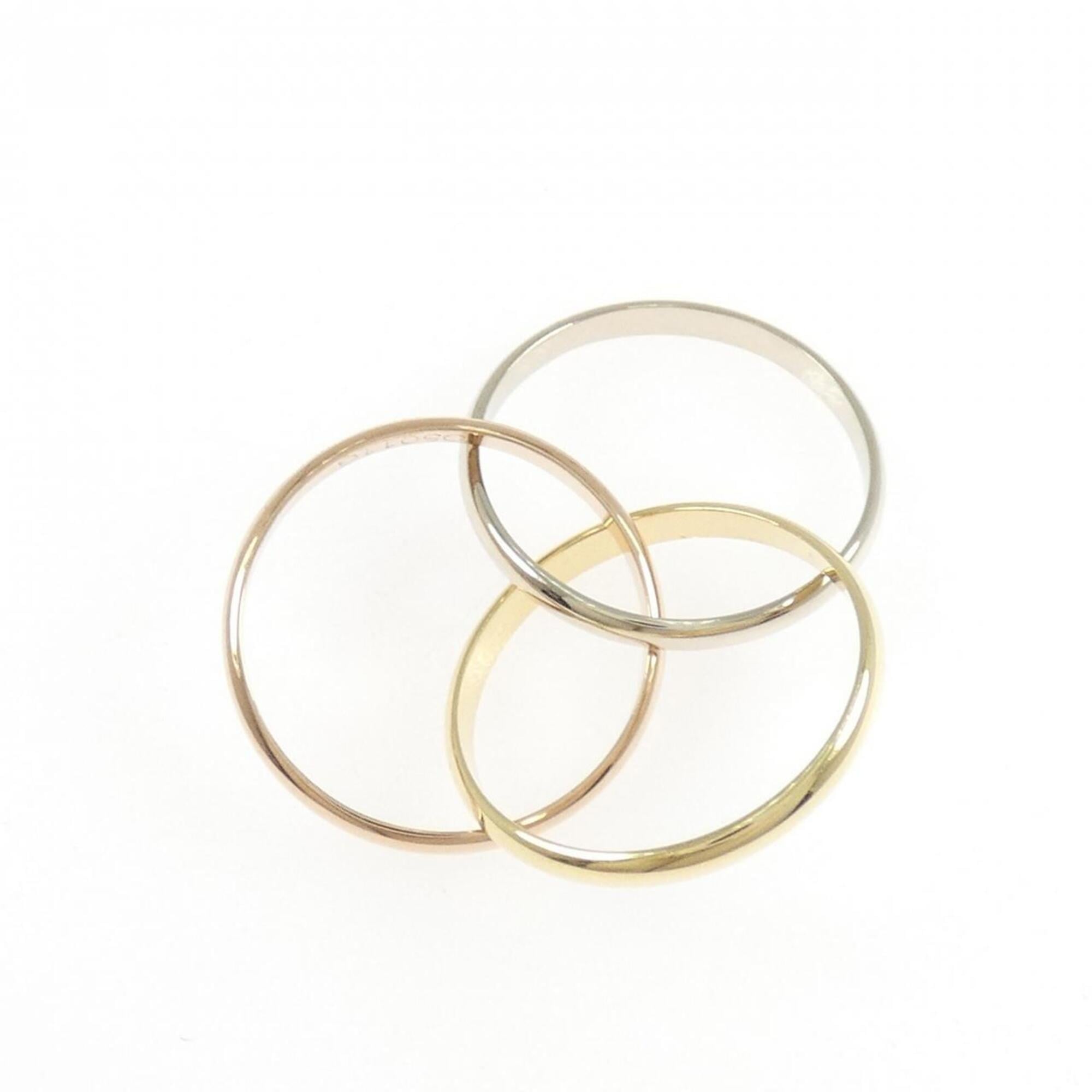 Cartier Yellow Gold (18K) Pink Gold (18K) White Gold (18K) Band Ring (Pre-Owned)