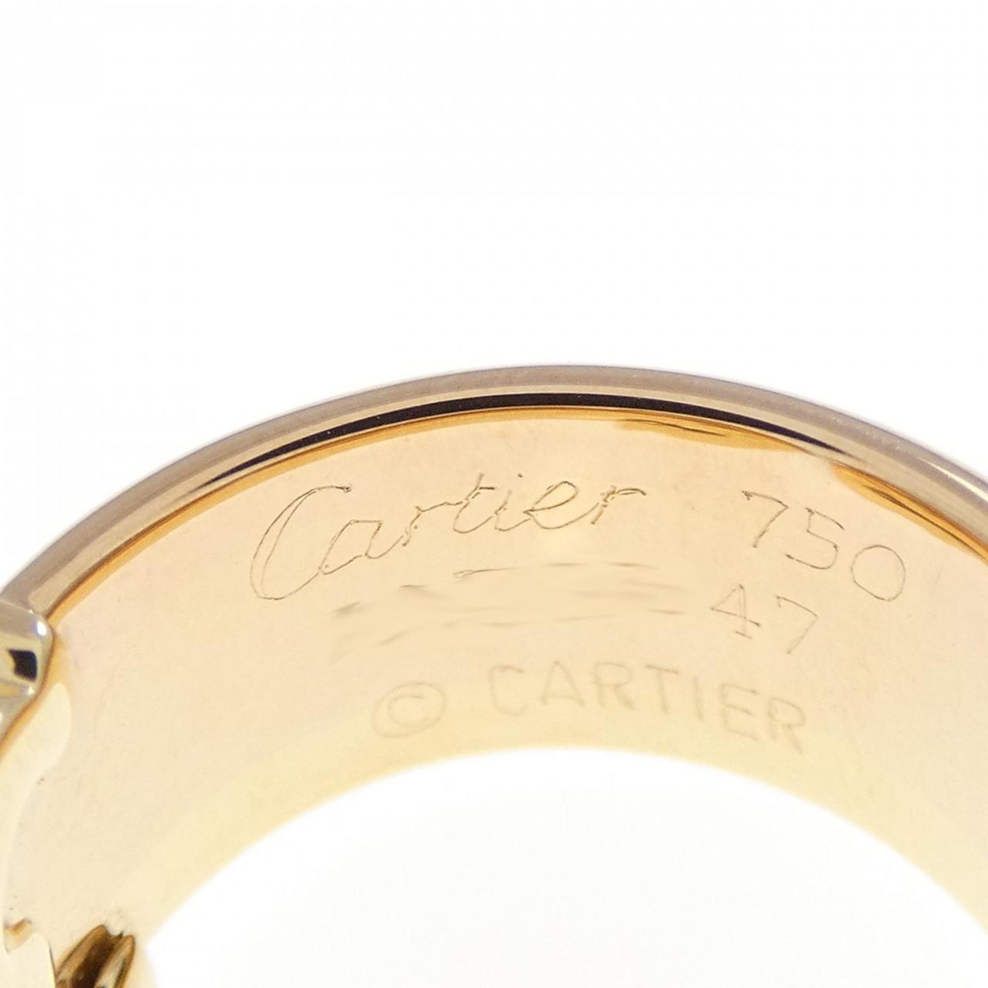Cartier Yellow Gold (18K) Pink Gold (18K) White Gold (18K) Band Ring (Pre-Owned)