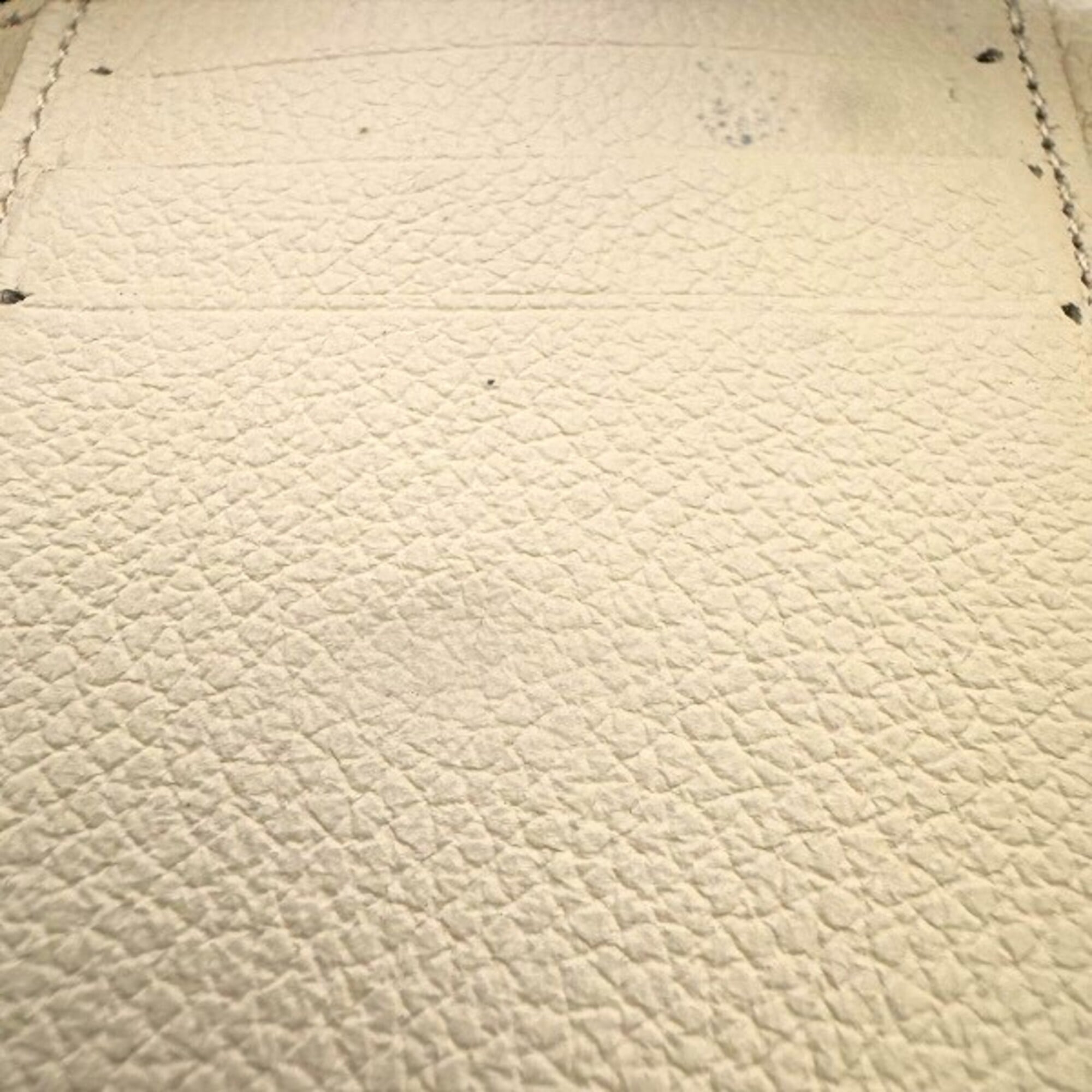 Louis Vuitton Cream Monogram Empreinte Leather Wallet (Tri-Fold) (Pre-Owned)