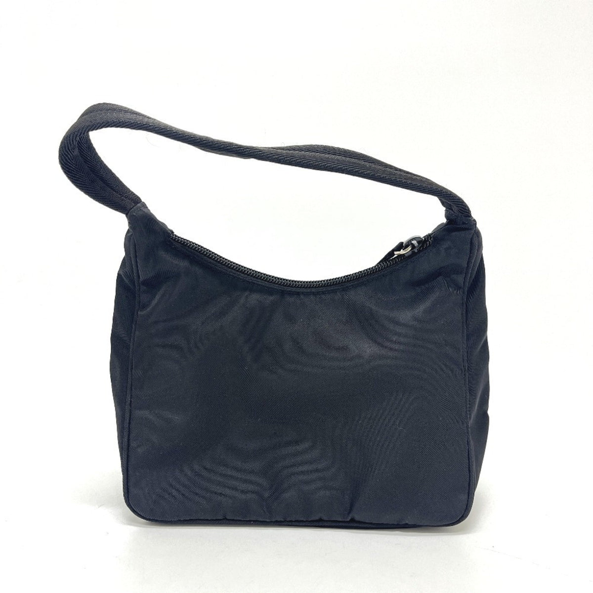Prada Black Nylon Handbag Shoulder Bag (Pre-Owned)